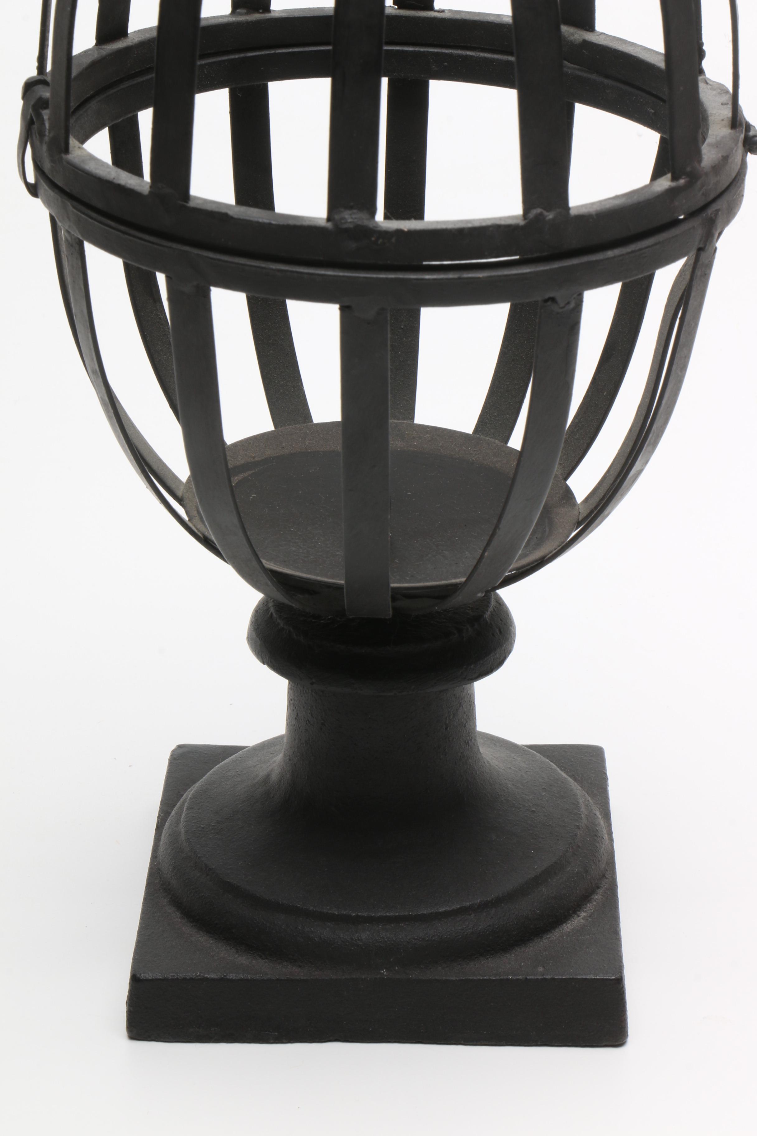 Metal and Glass Decor