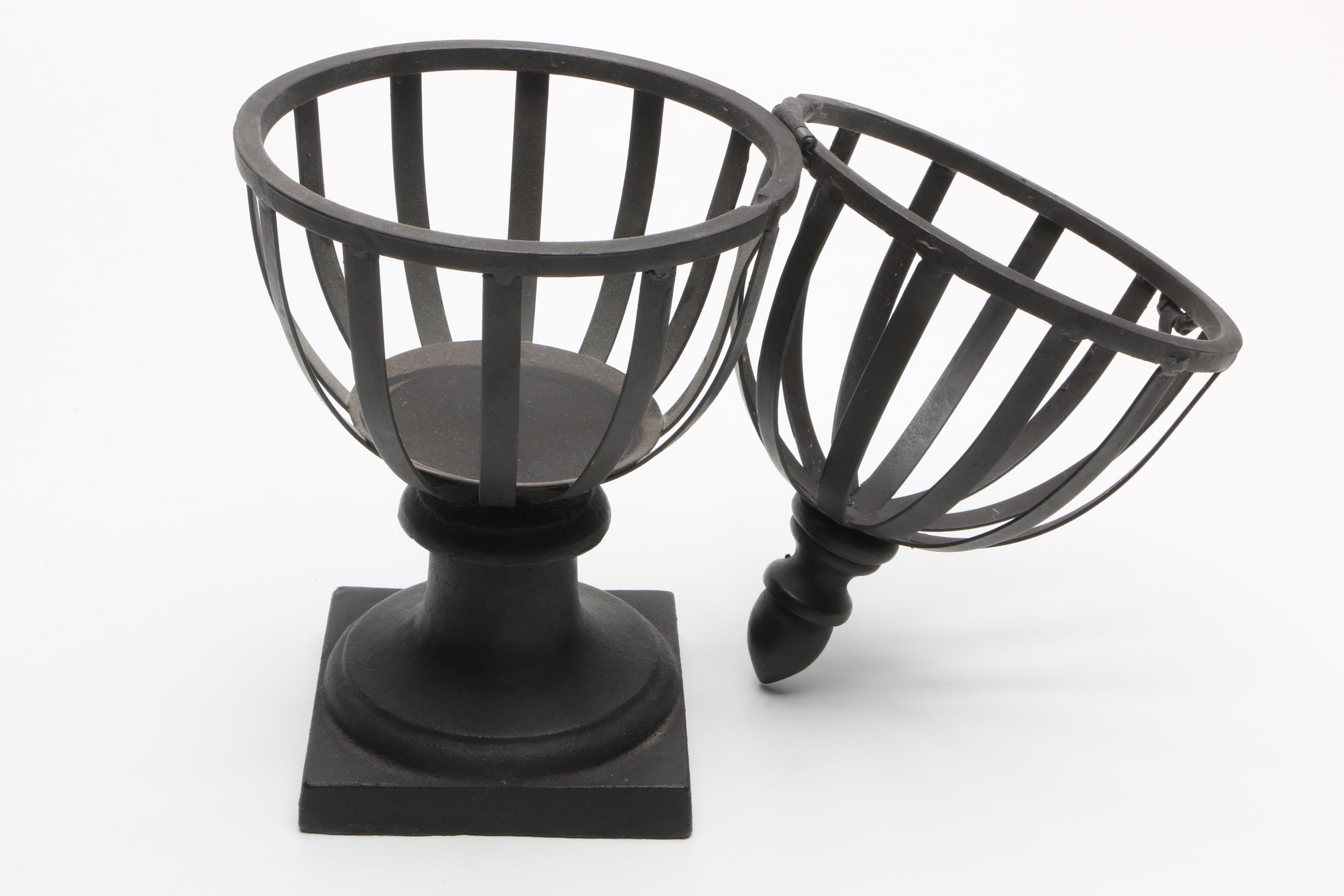 Metal and Glass Decor