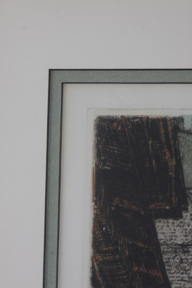 Luigi Kasimir Etching "Bad Gastein, Main Street"