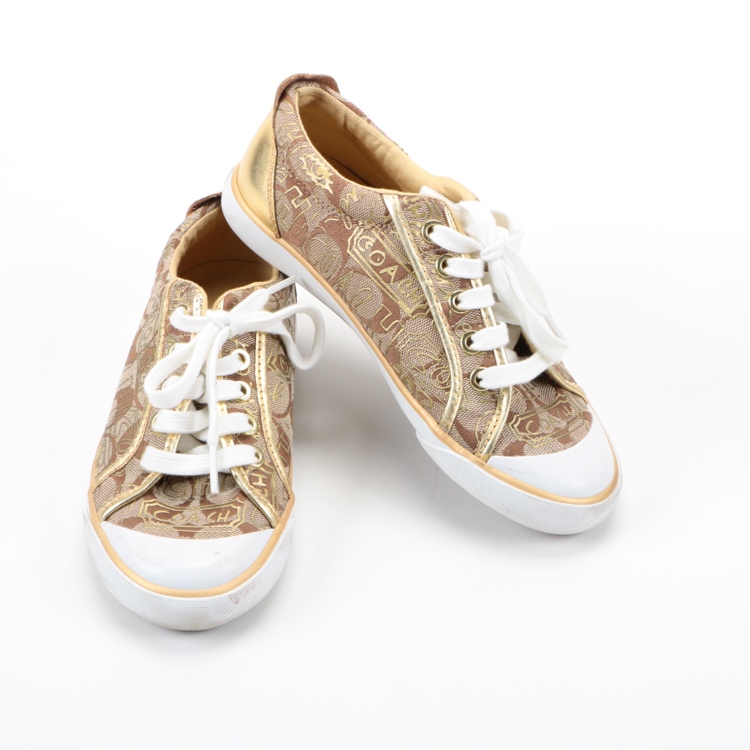 Coach Barrett Signature Graffiti Sneakers