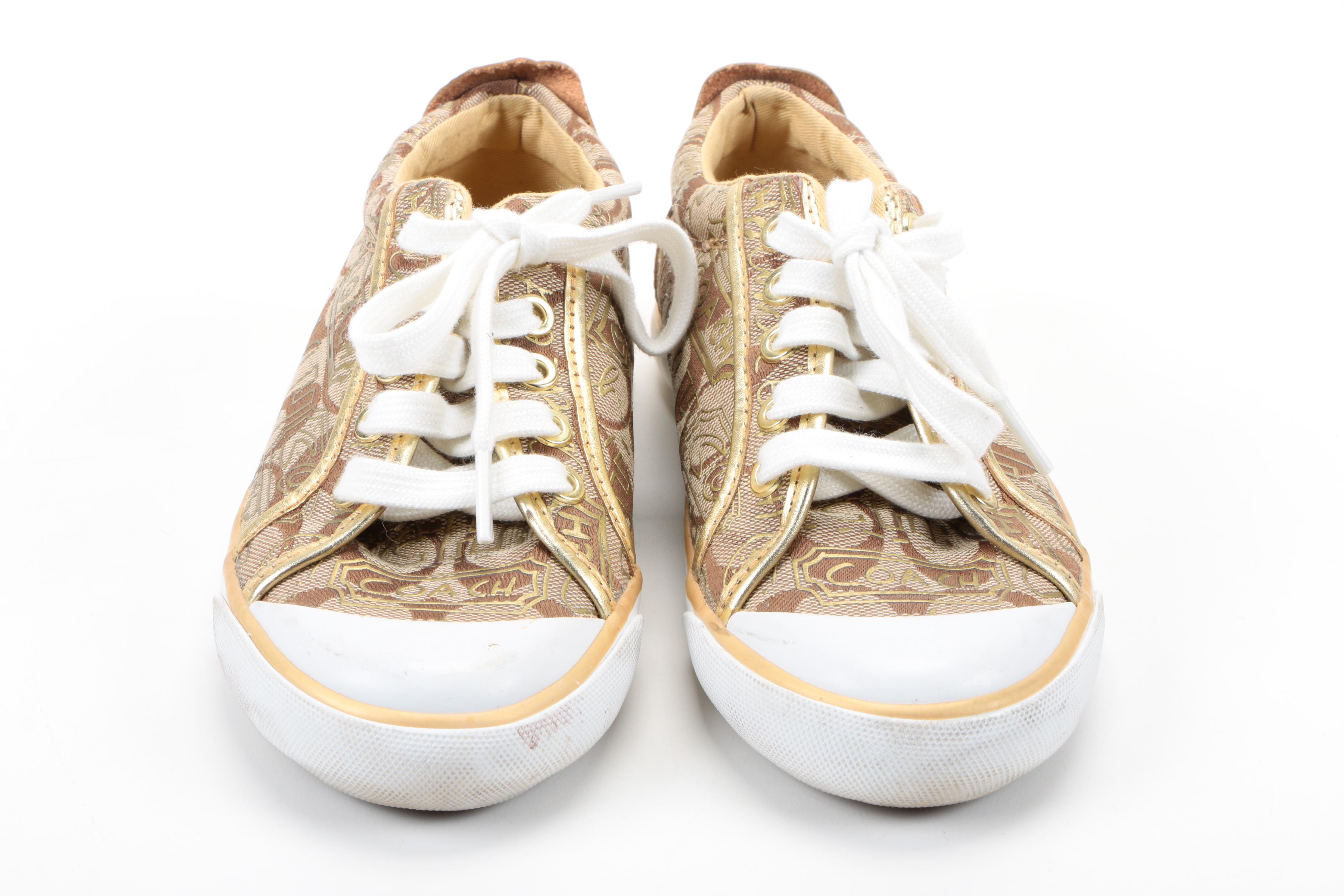 Coach Barrett Signature Graffiti Sneakers