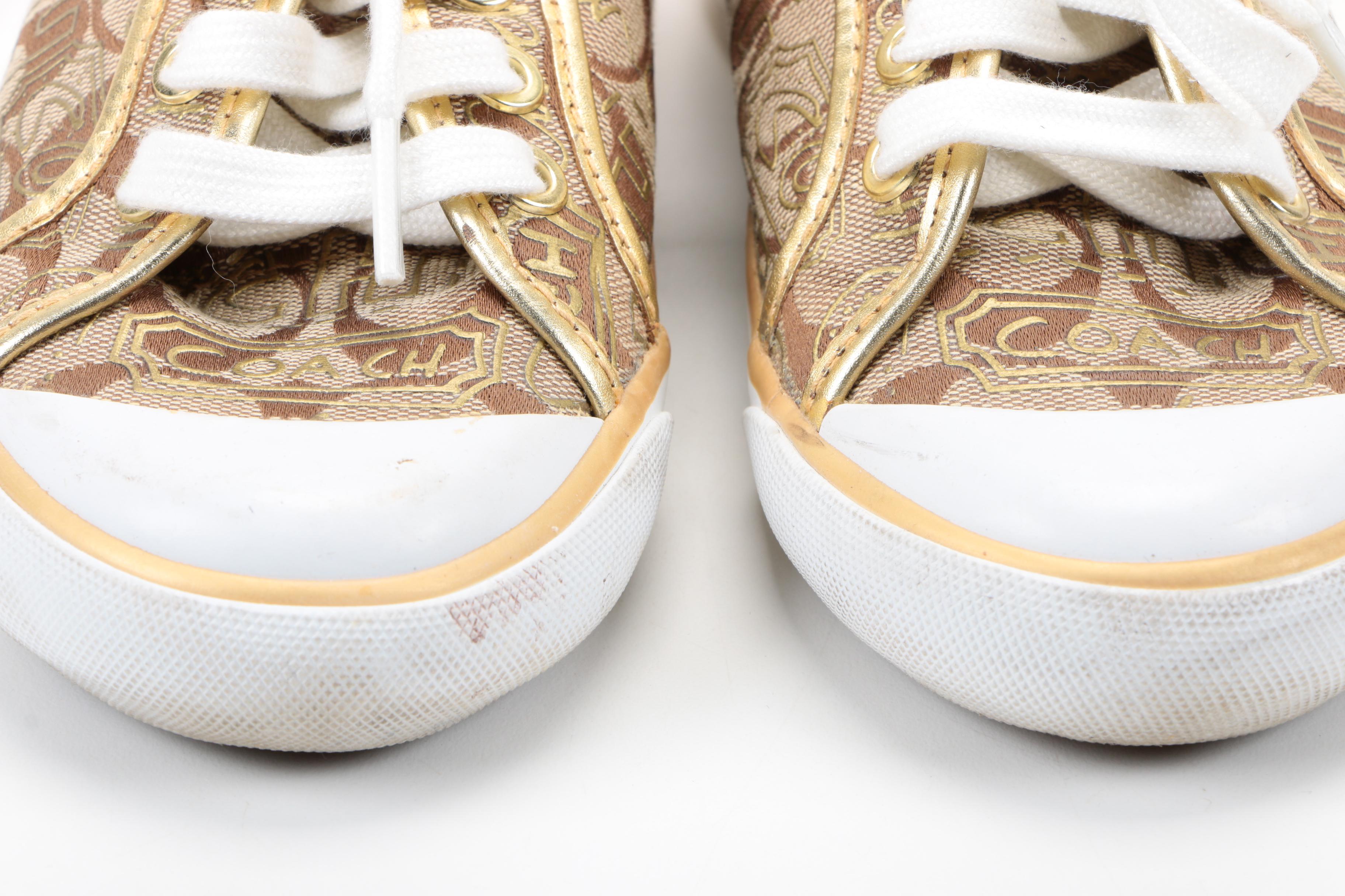 Coach Barrett Signature Graffiti Sneakers