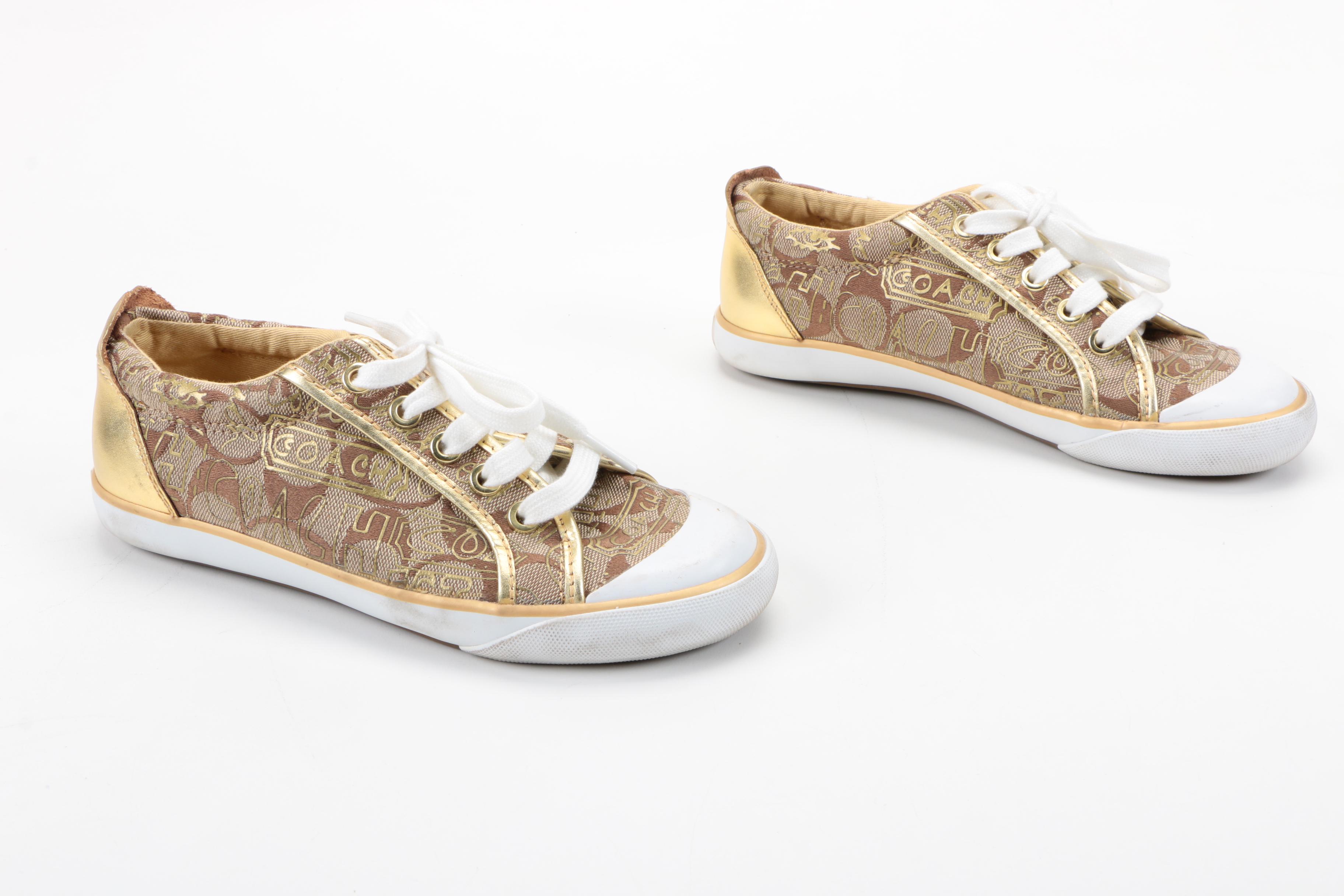 Coach Barrett Signature Graffiti Sneakers