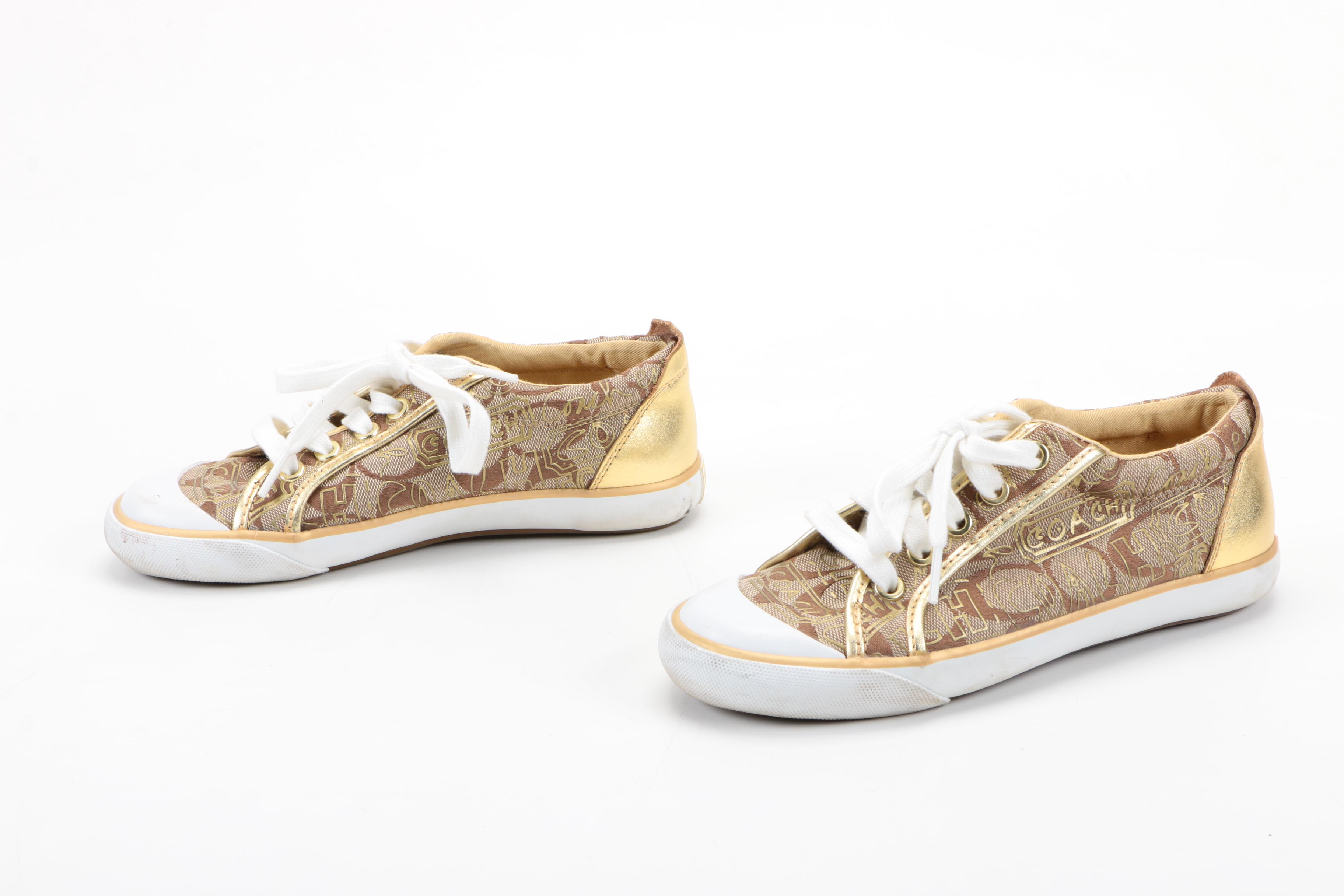 Coach Barrett Signature Graffiti Sneakers