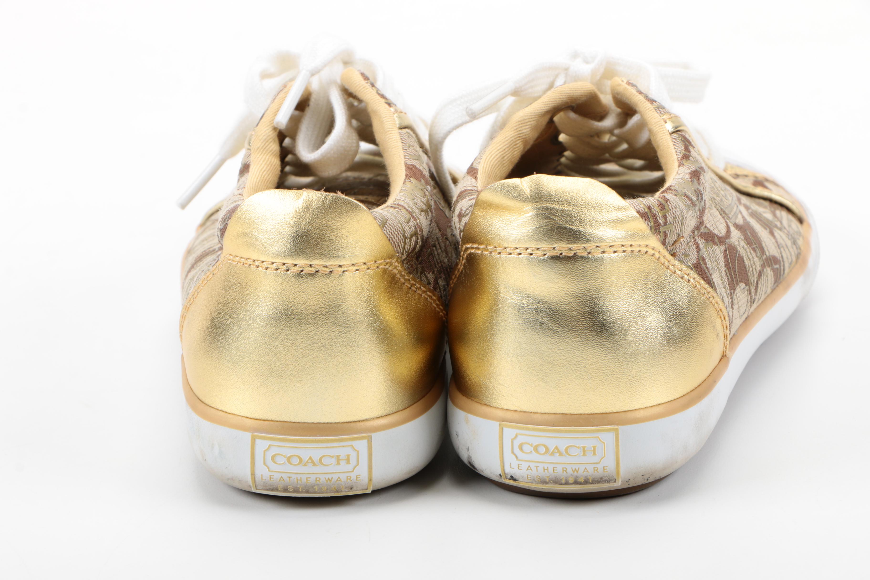 Coach Barrett Signature Graffiti Sneakers