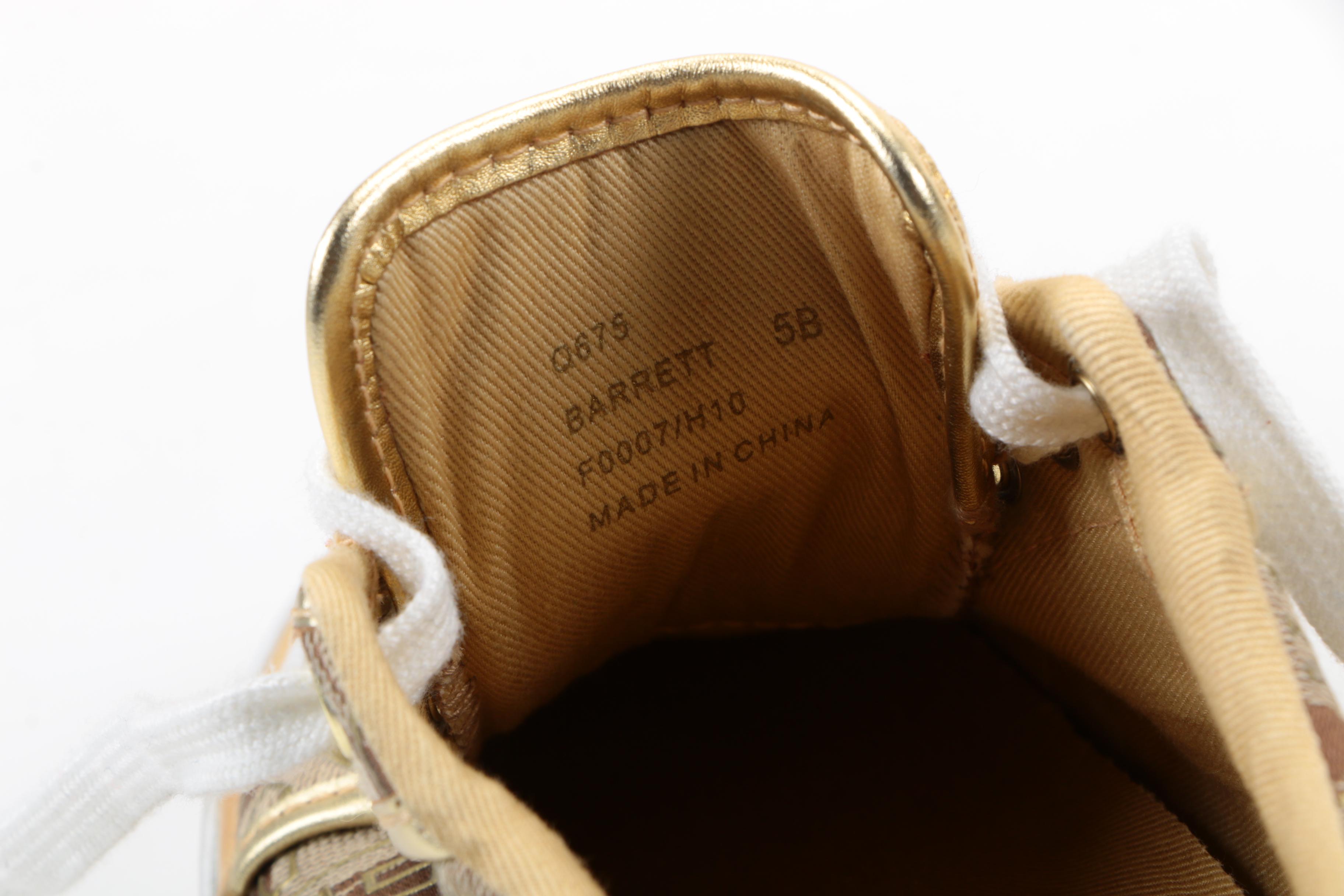 Coach Barrett Signature Graffiti Sneakers