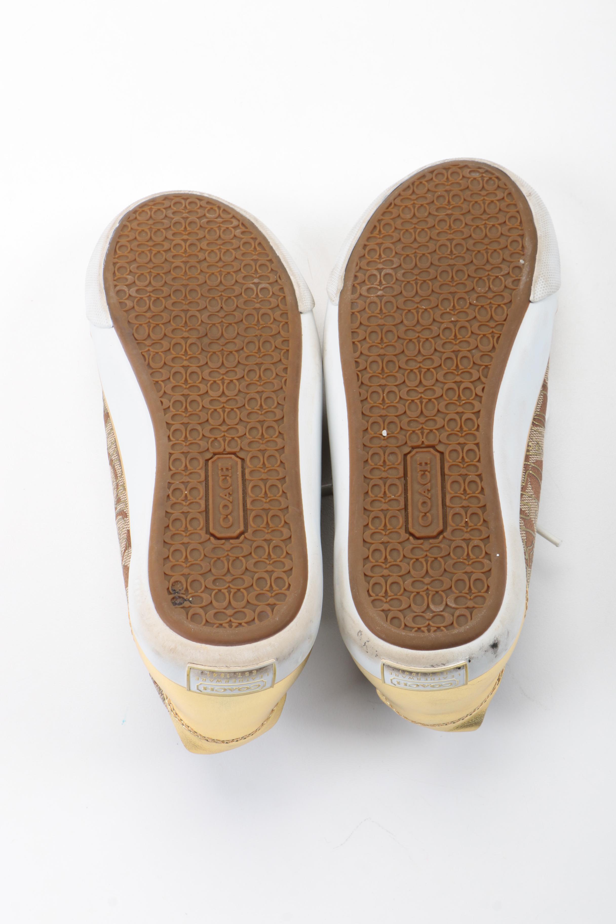 Coach Barrett Signature Graffiti Sneakers