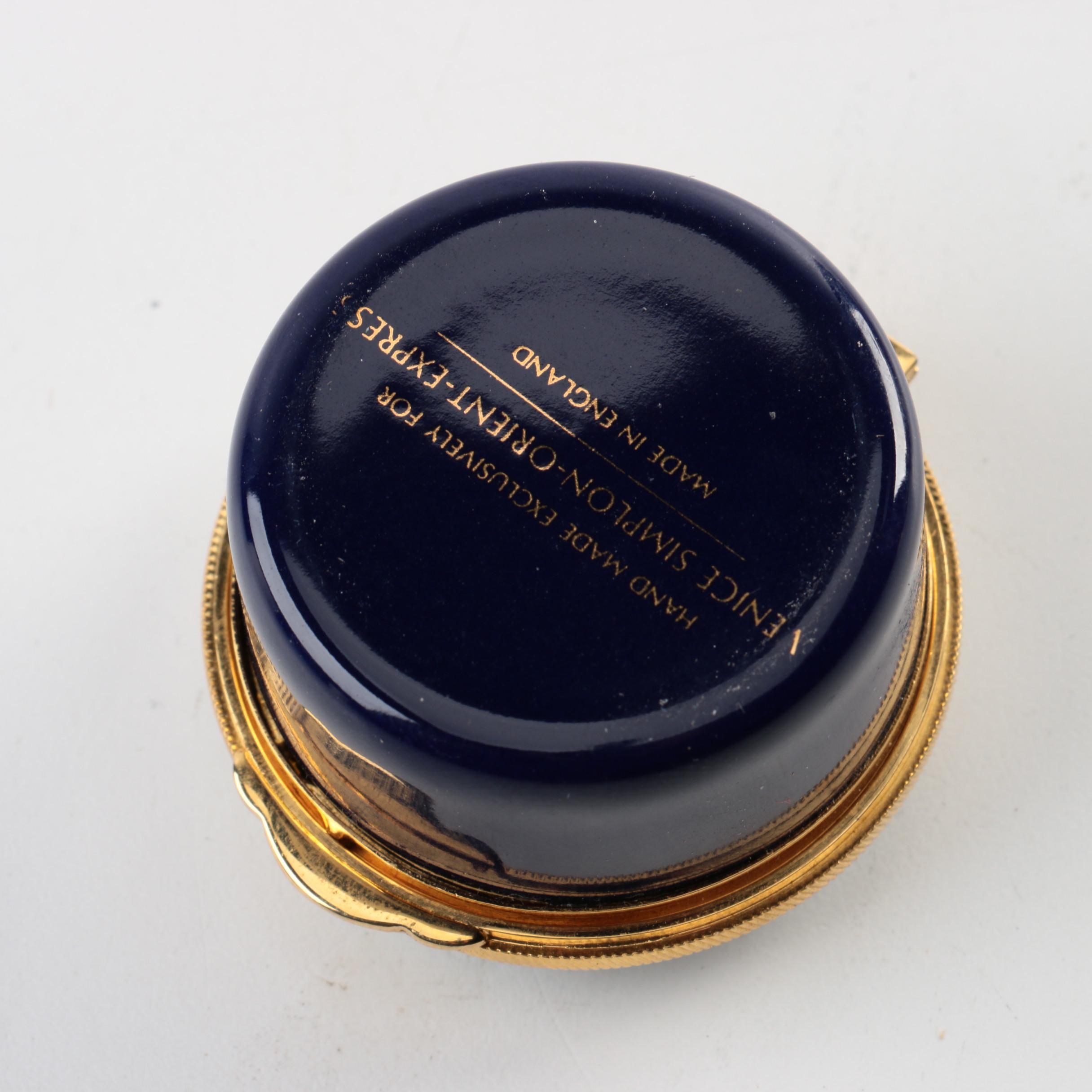 Limoges and Other Porcelain, Pewter and Enamel Trinket Boxes