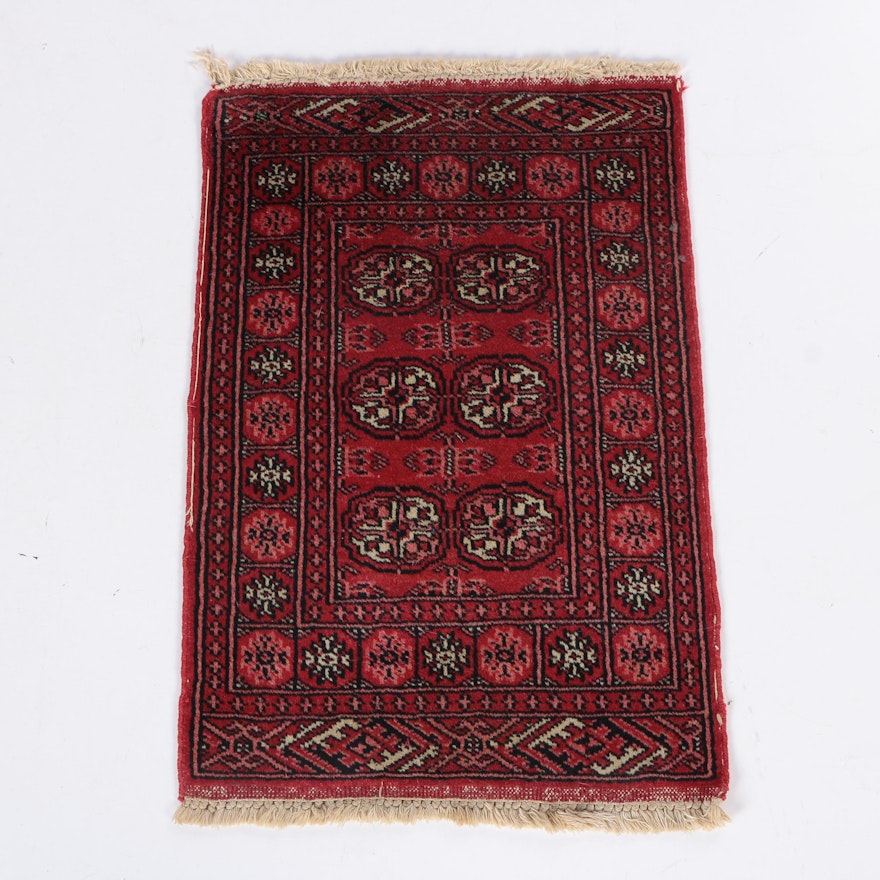 Hand-Knotted Bokhara Wool Mat