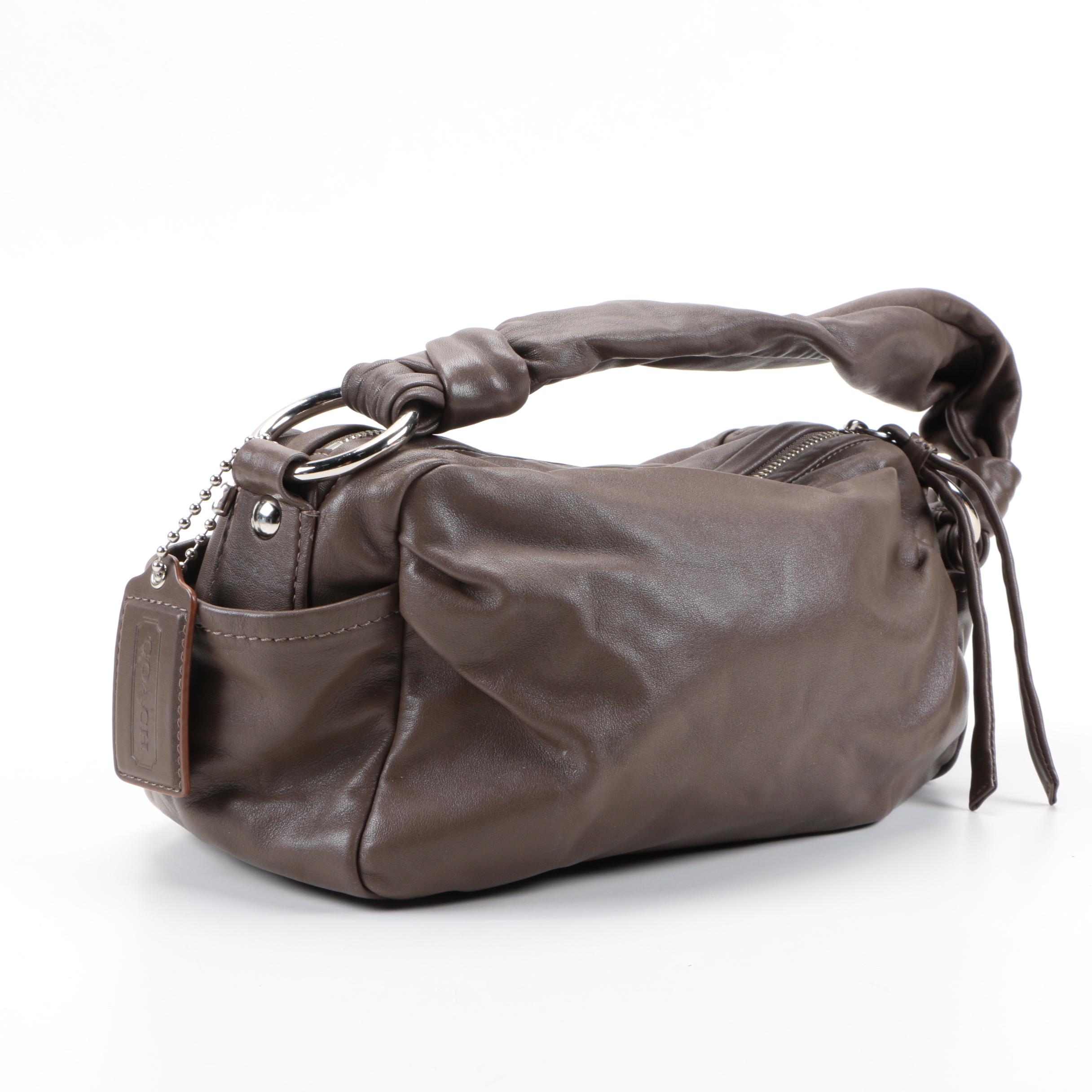 Coach Parker Leather Shoulder Bag