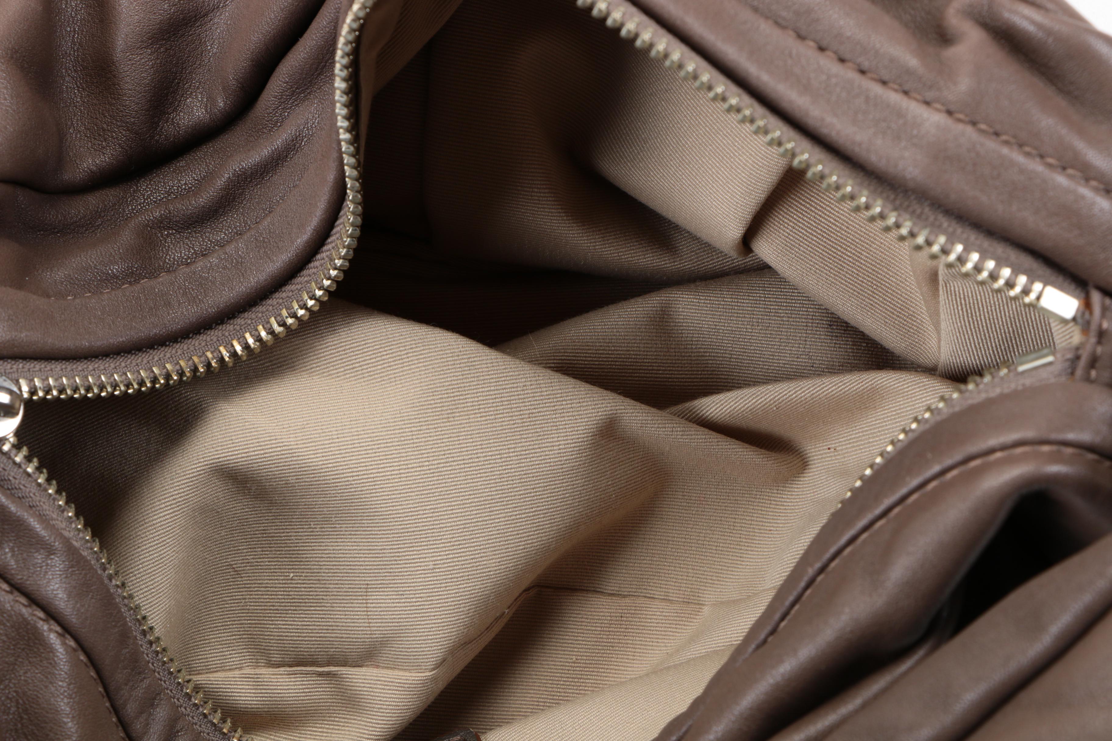 Coach Parker Leather Shoulder Bag