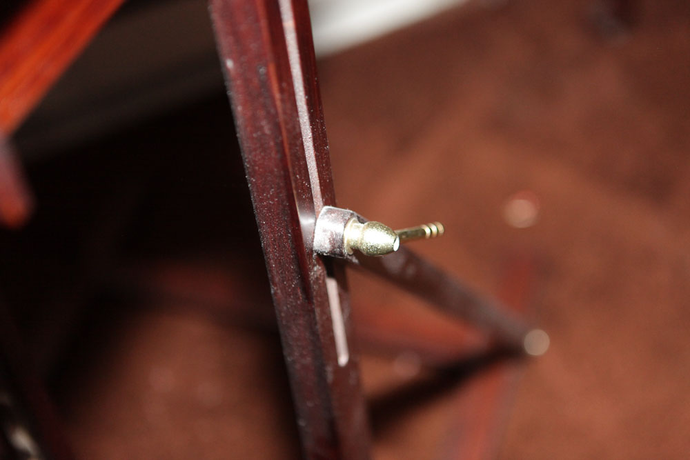 Wooden Easel and Supplies