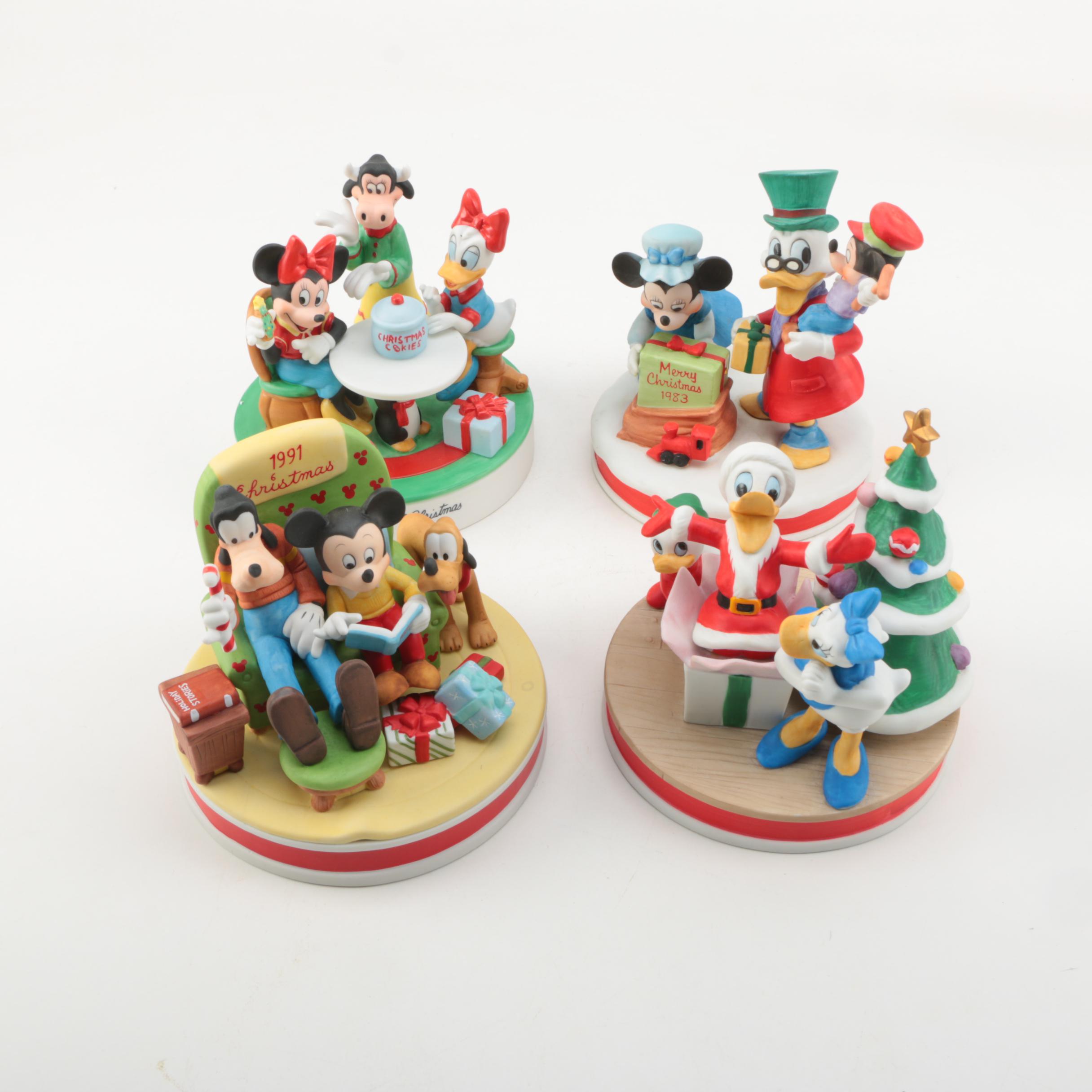 Vintage Disney Collection Christmas Figurines