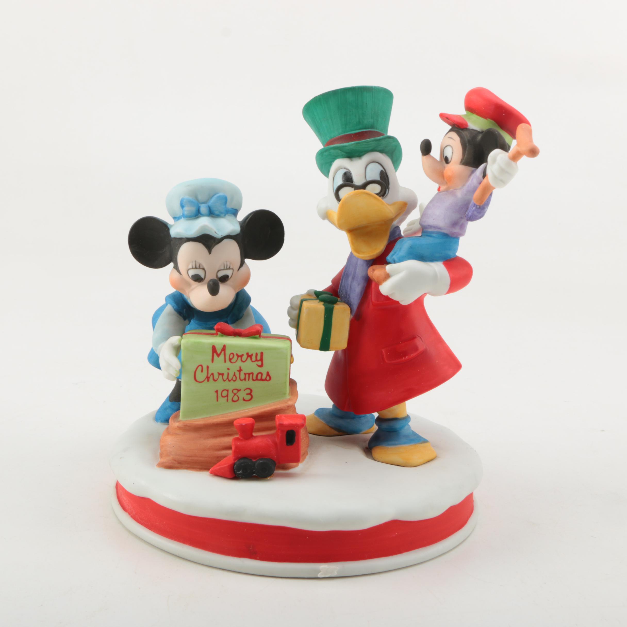 Vintage Disney Collection Christmas Figurines