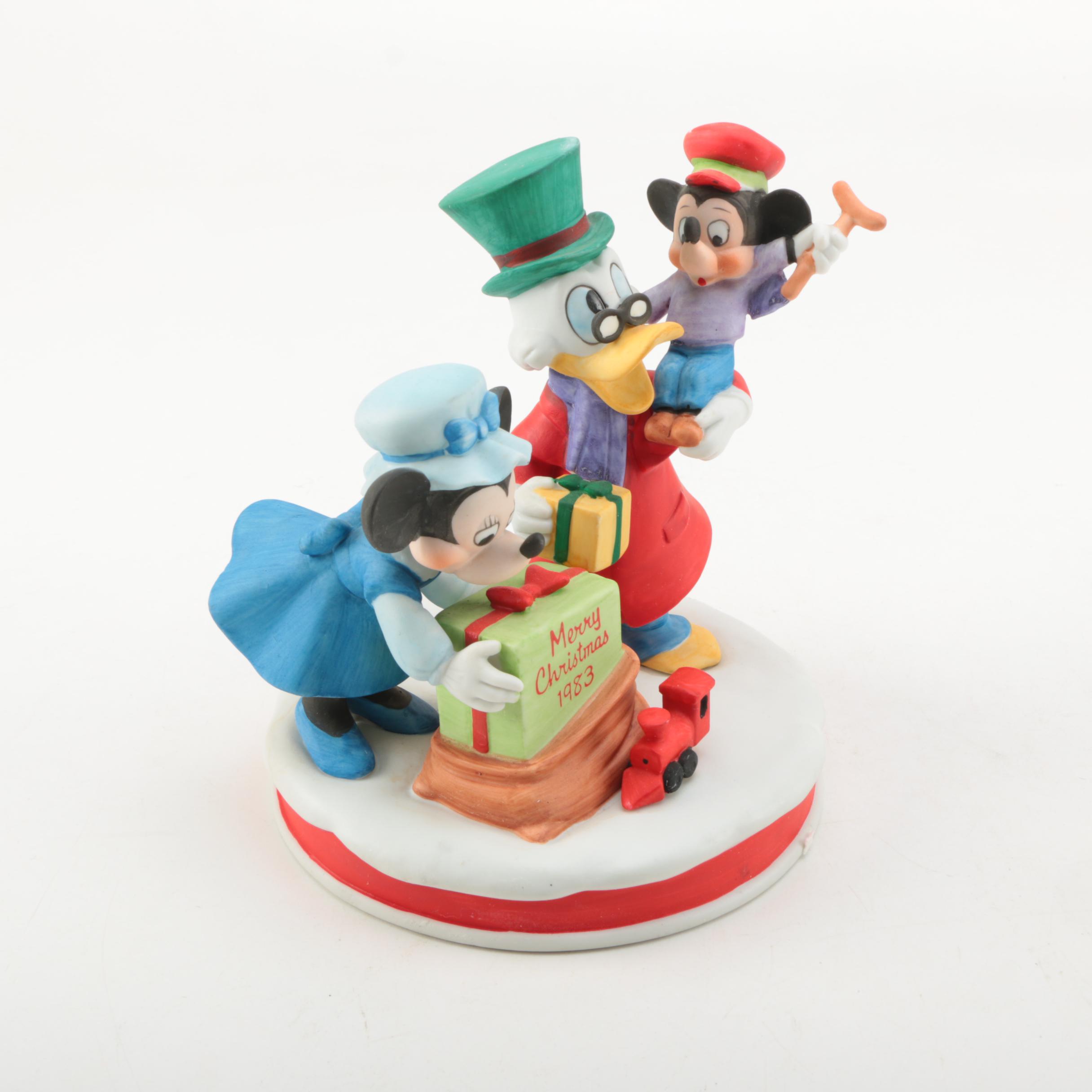 Vintage Disney Collection Christmas Figurines