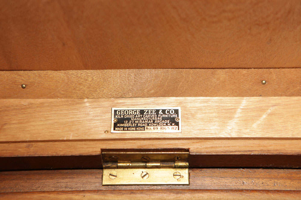 Asian Style Wood Chest