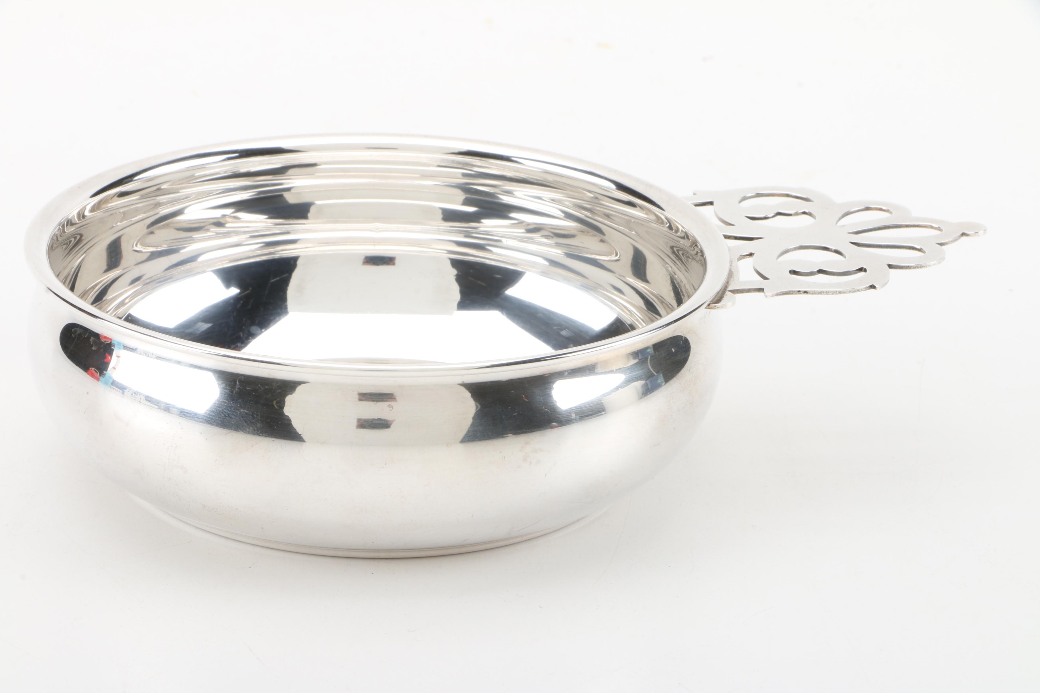 Web Silver Co. Sterling Silver Porringer