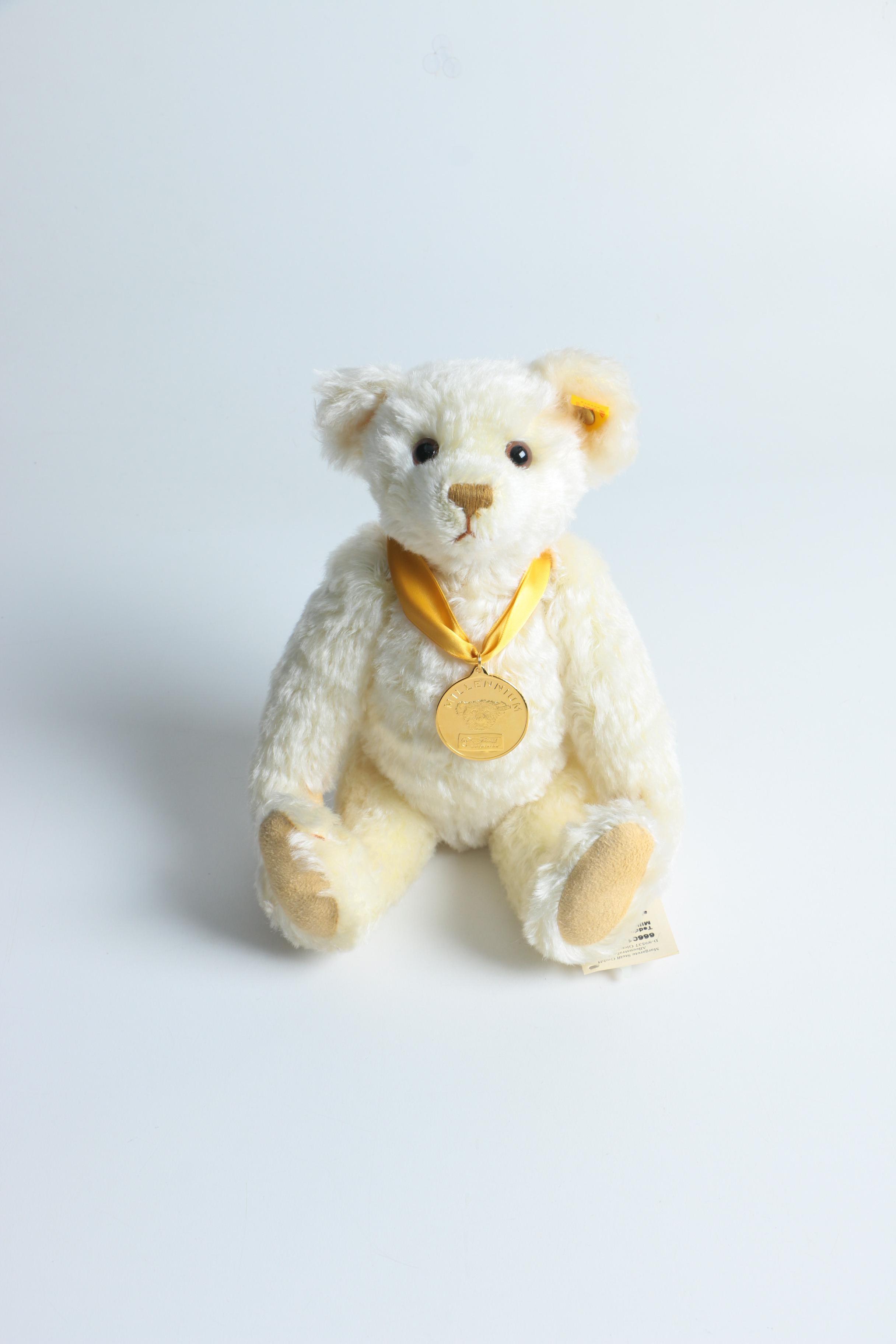 Steiff Mohair Millennium Jointed Bear