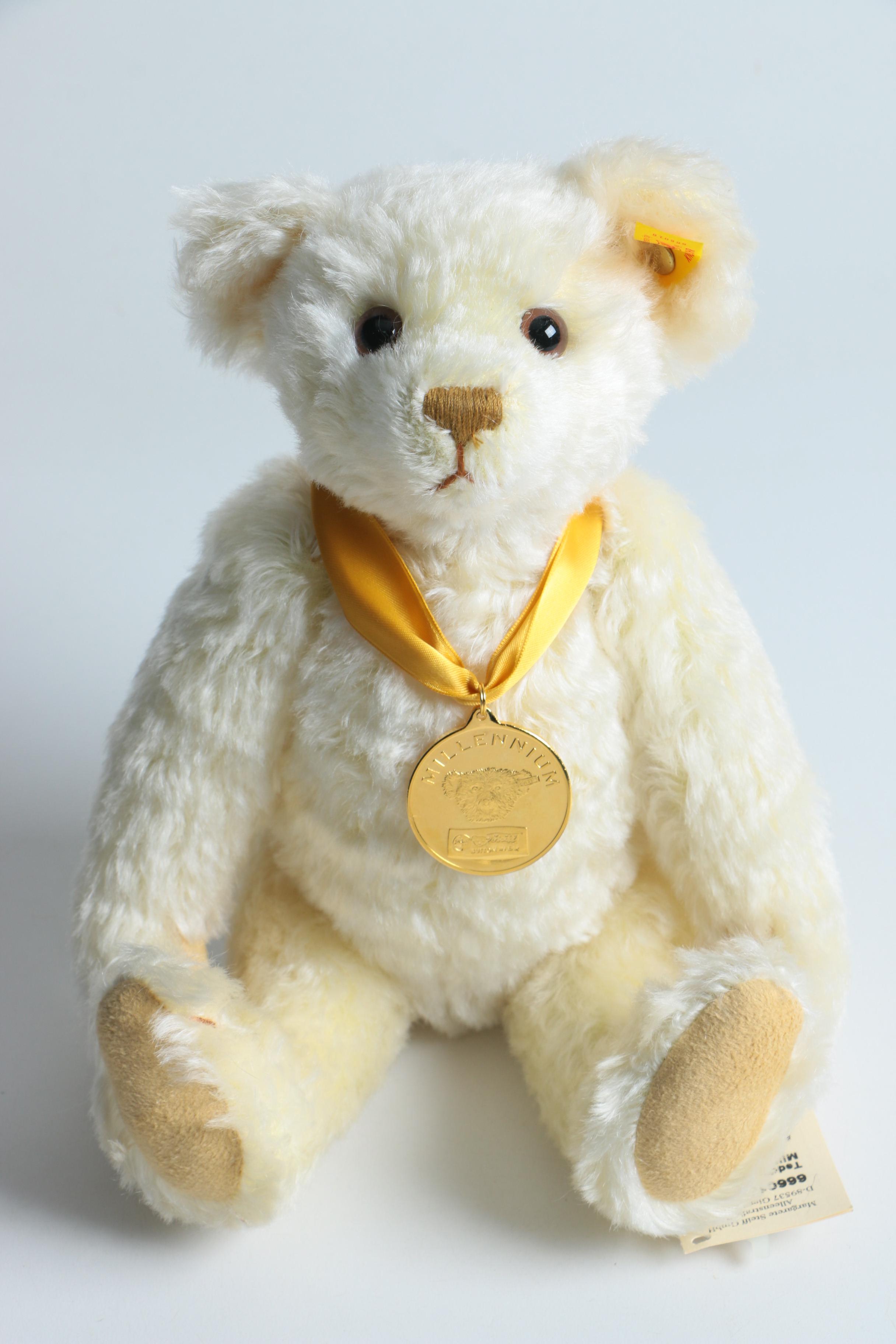 Steiff Mohair Millennium Jointed Bear