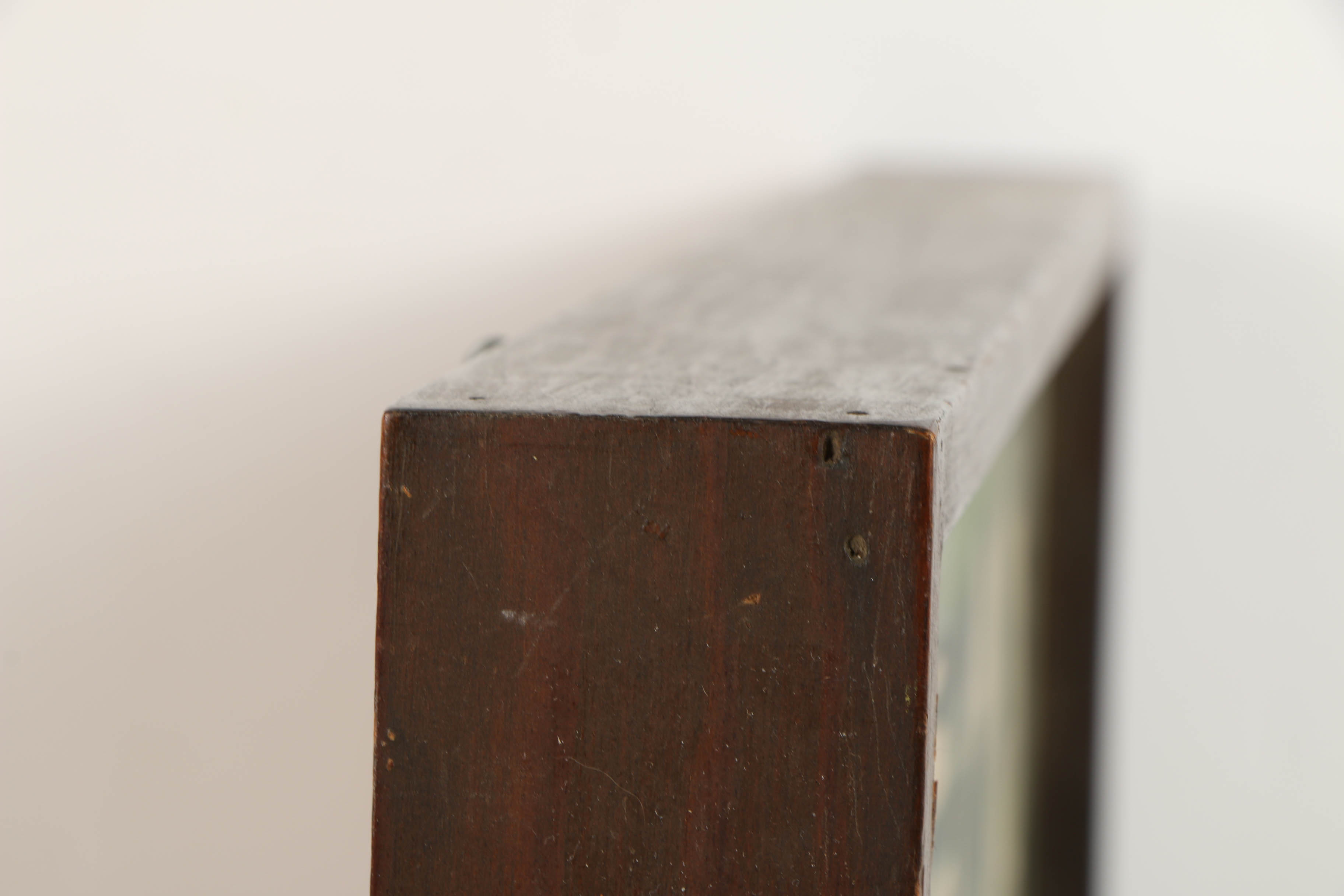 Eli Karpel Oil Painting on Panel of Abstract Scene