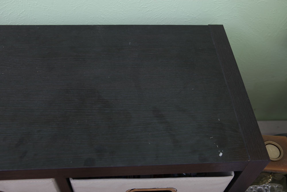 Storage Shelving with Bins