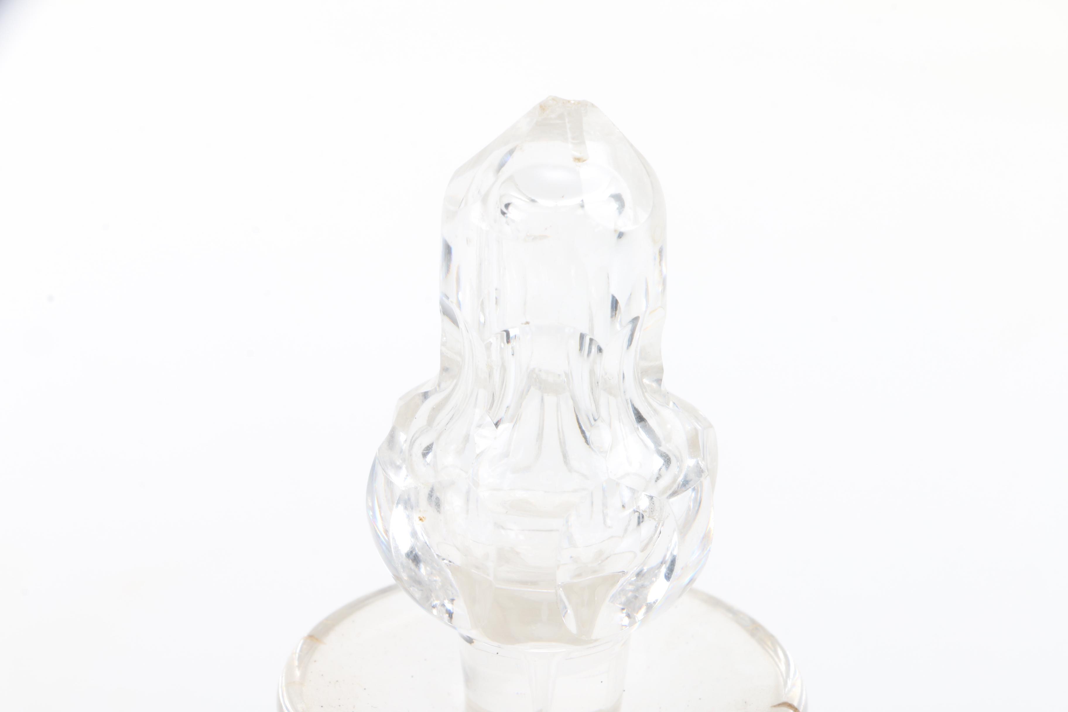 C. 1772-1773 Thomas & Jabez Daniell Sterling Cruet Stand with Bottles and Spoon