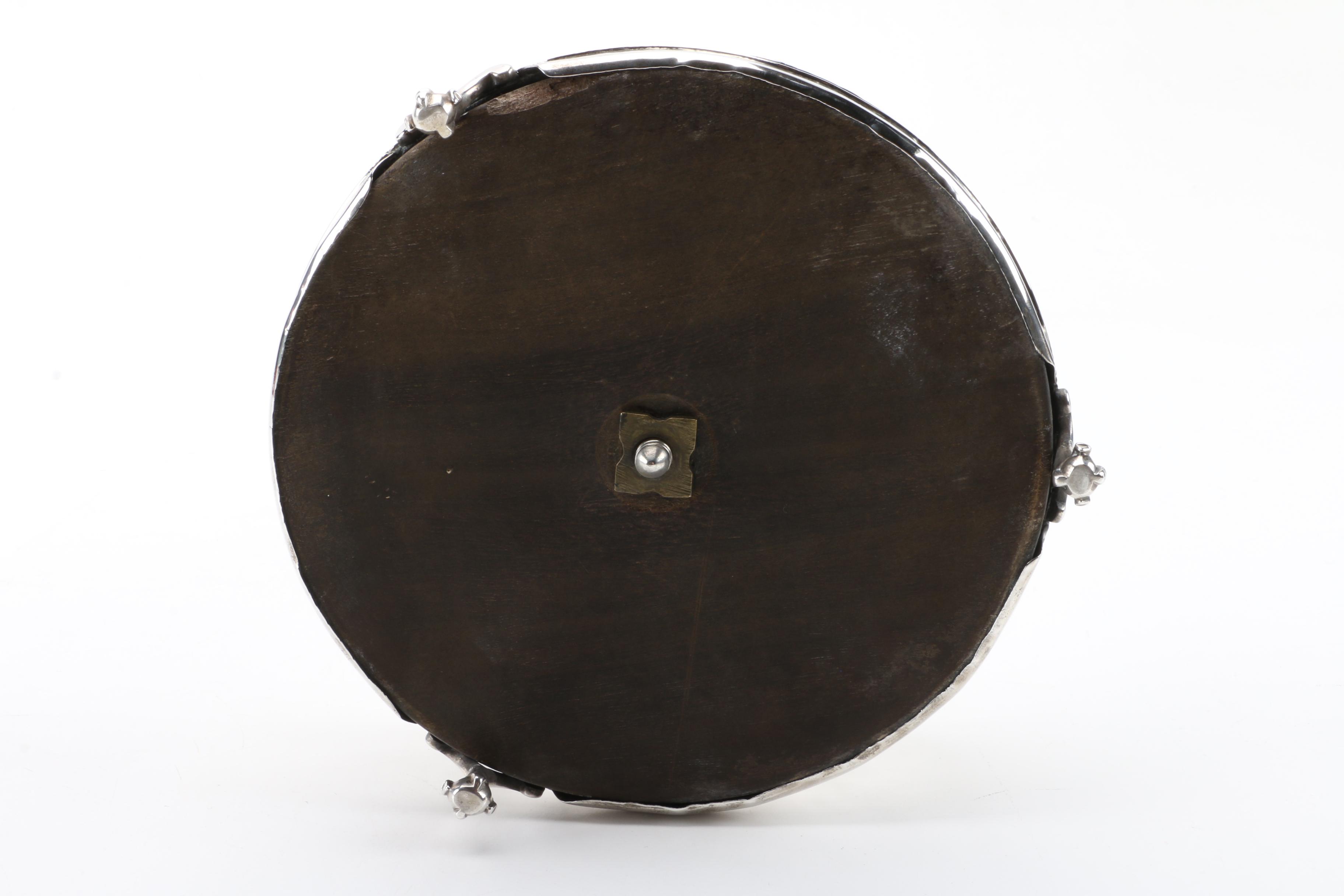 C. 1772-1773 Thomas & Jabez Daniell Sterling Cruet Stand with Bottles and Spoon