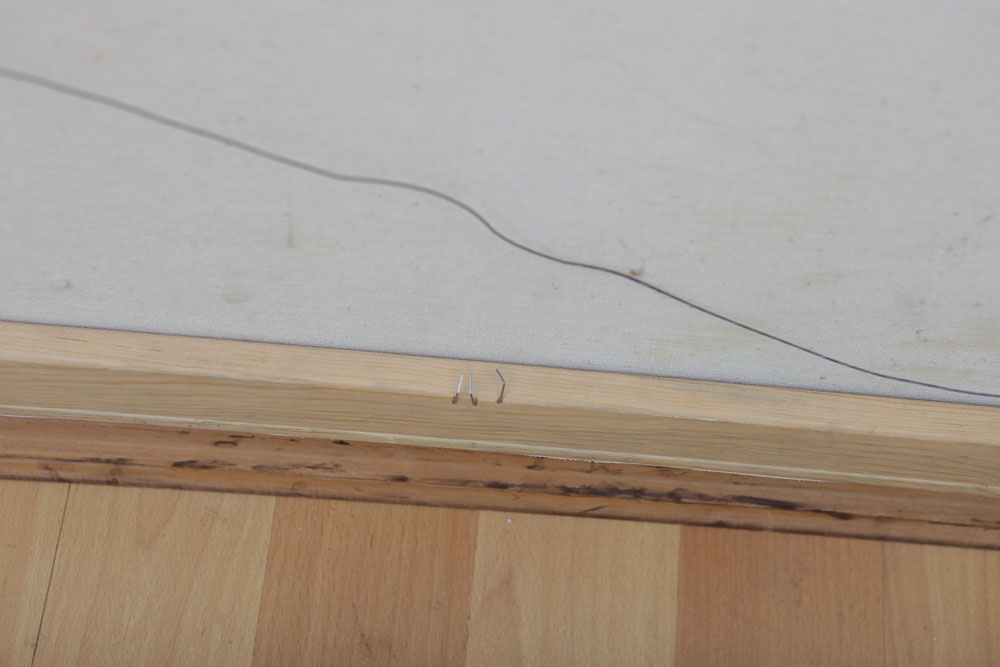 E.F.C. Oil Painting of a Winter Landscape