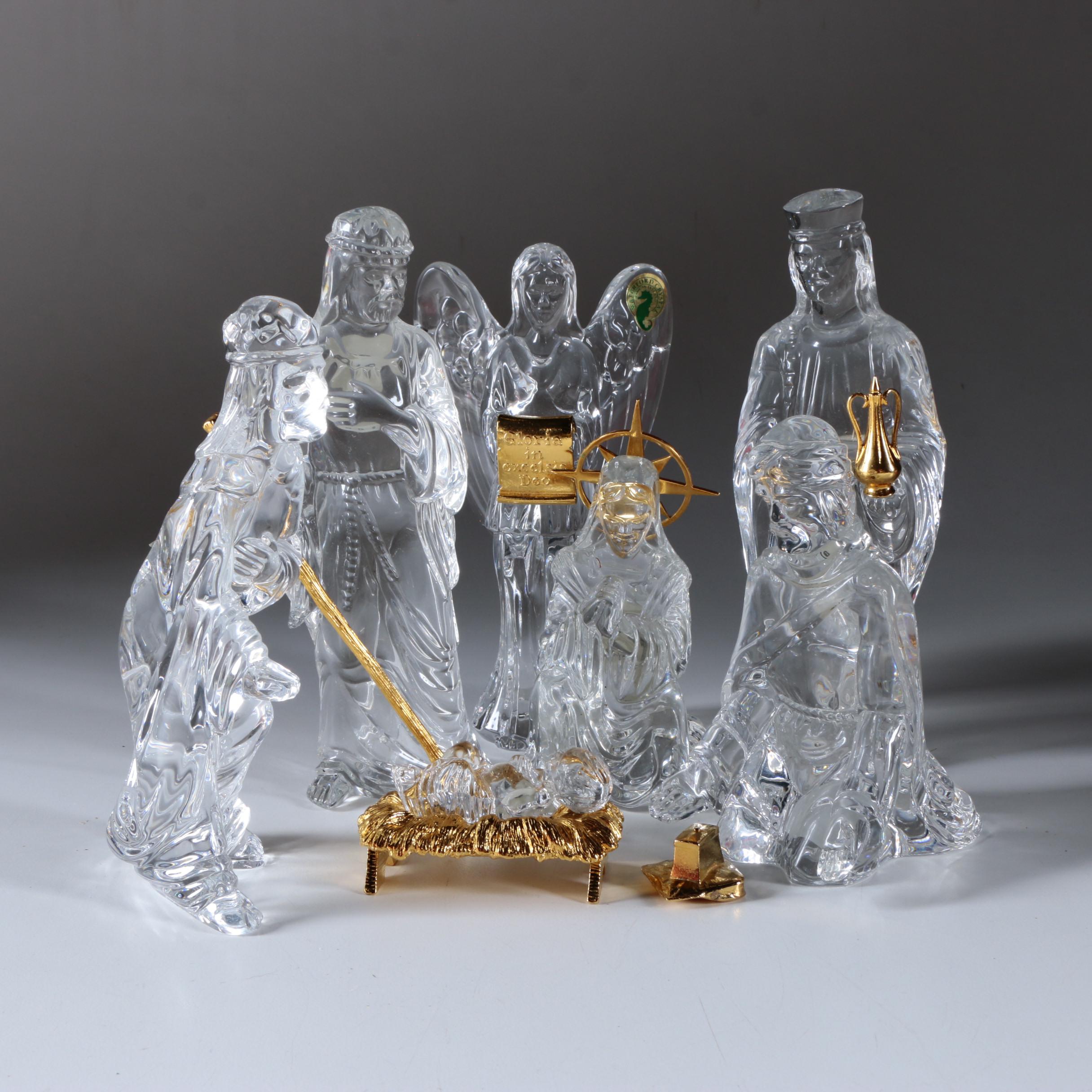 Waterford Crystal "Millennium "Nativity Scene