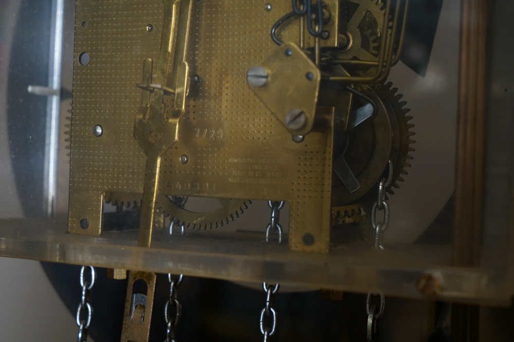 Mid Century Modern Arthur Umanoff for Howard Miller Clock