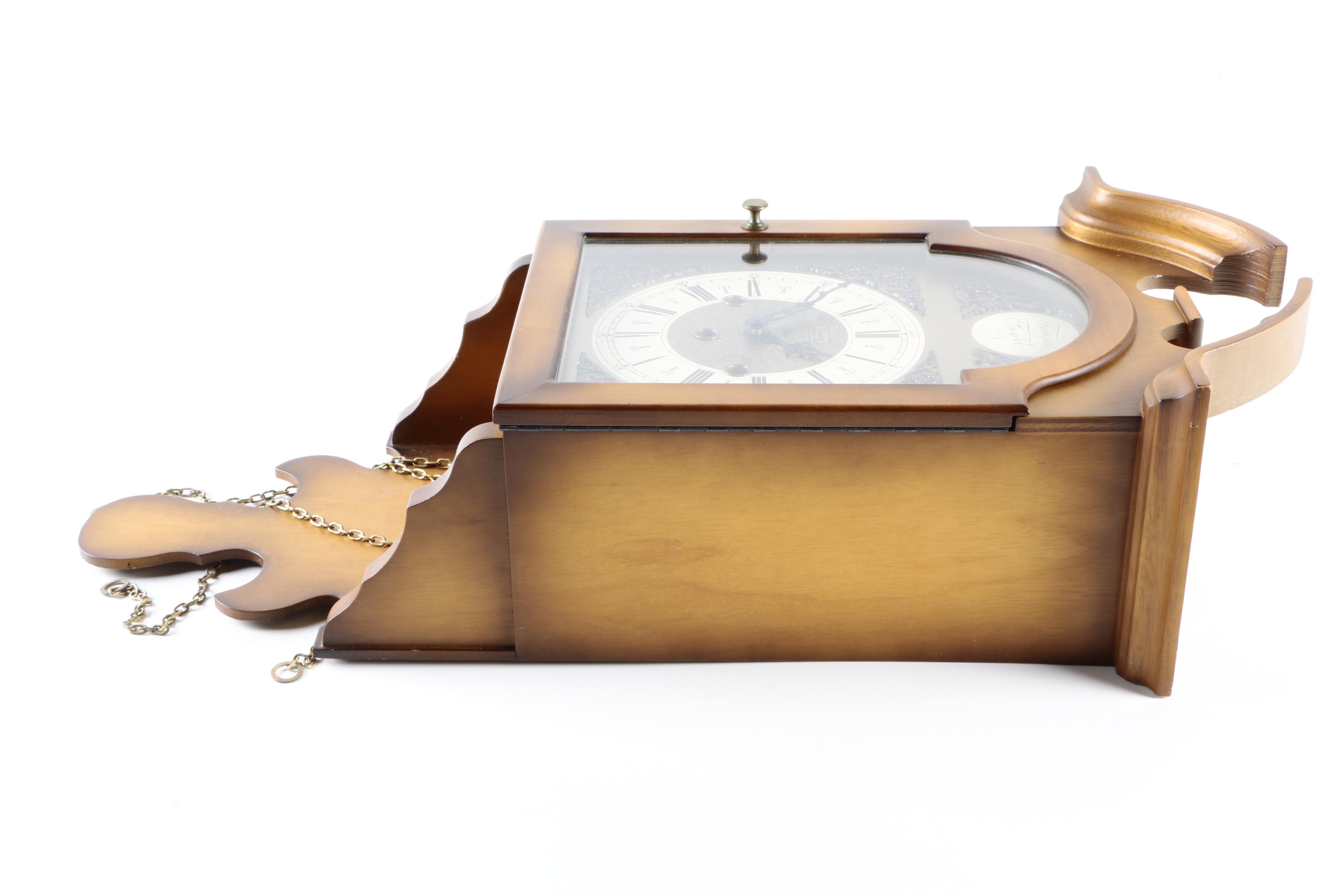 LInden Wood Pendulum Wall Clock
