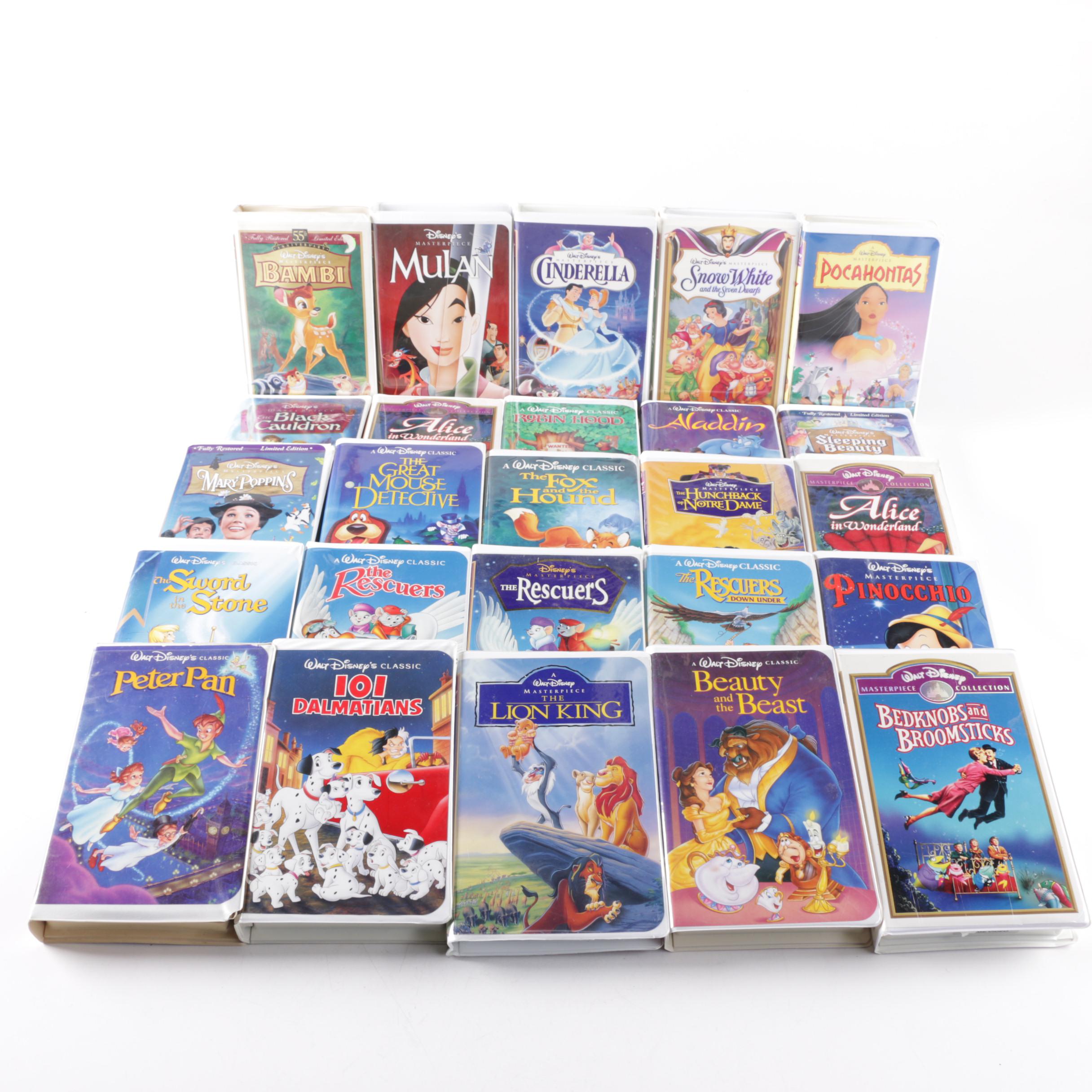 Walt Disney VHS Collection