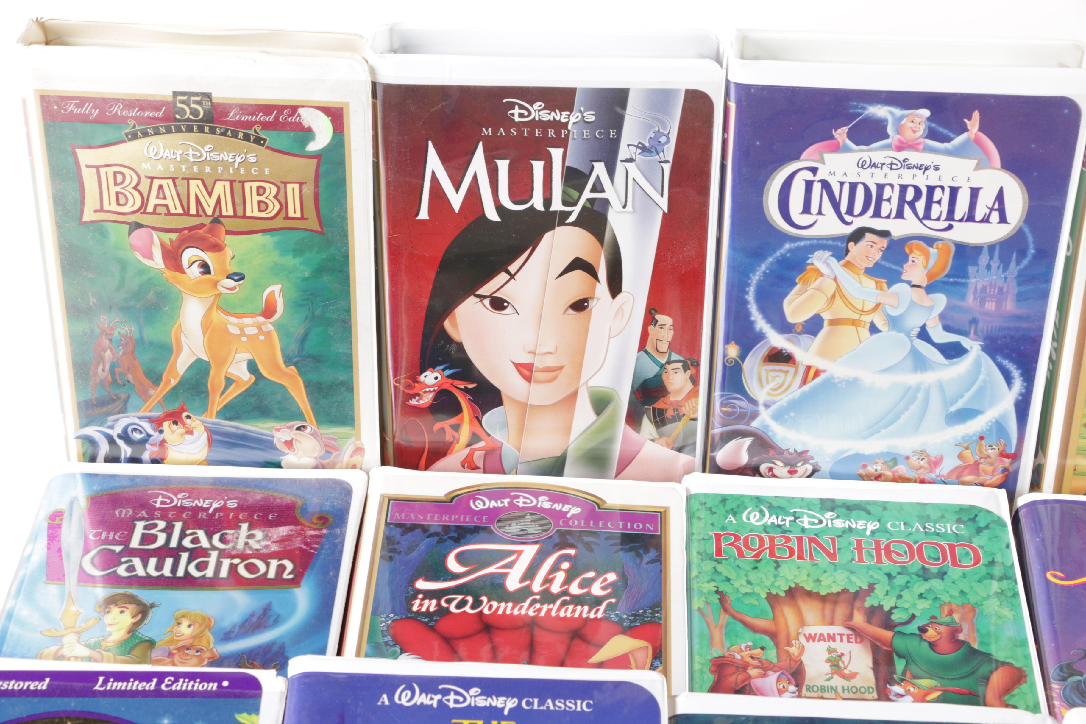 Walt Disney VHS Collection