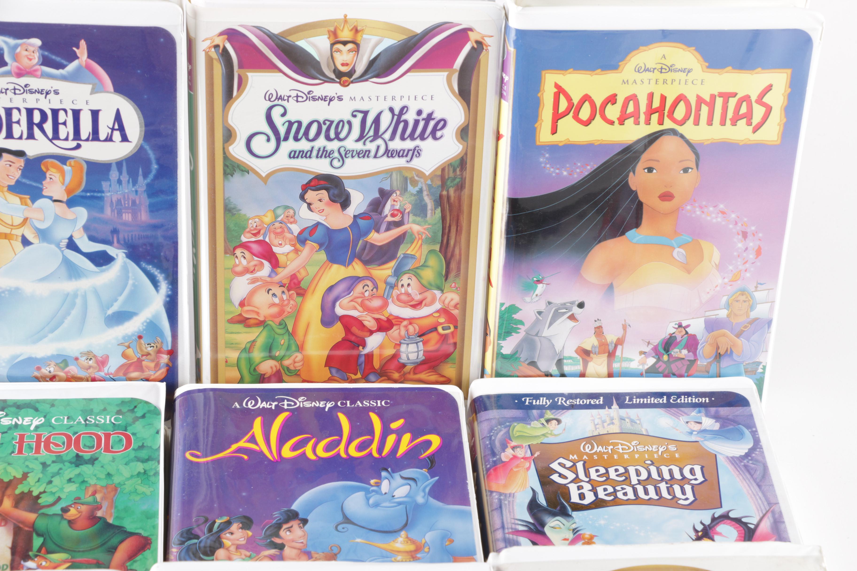Walt Disney VHS Collection