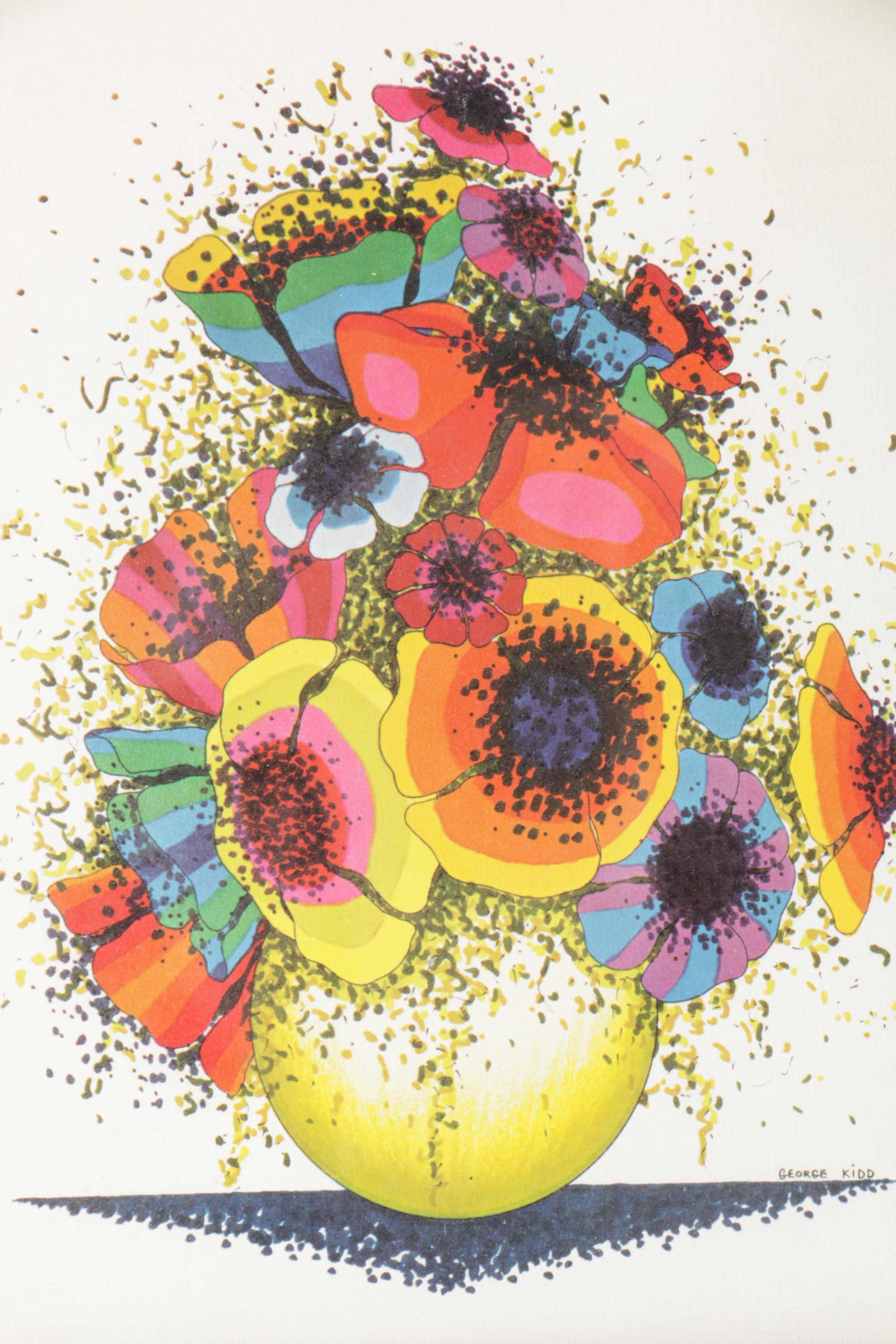 Collection of Reproduction Prints on Canvas