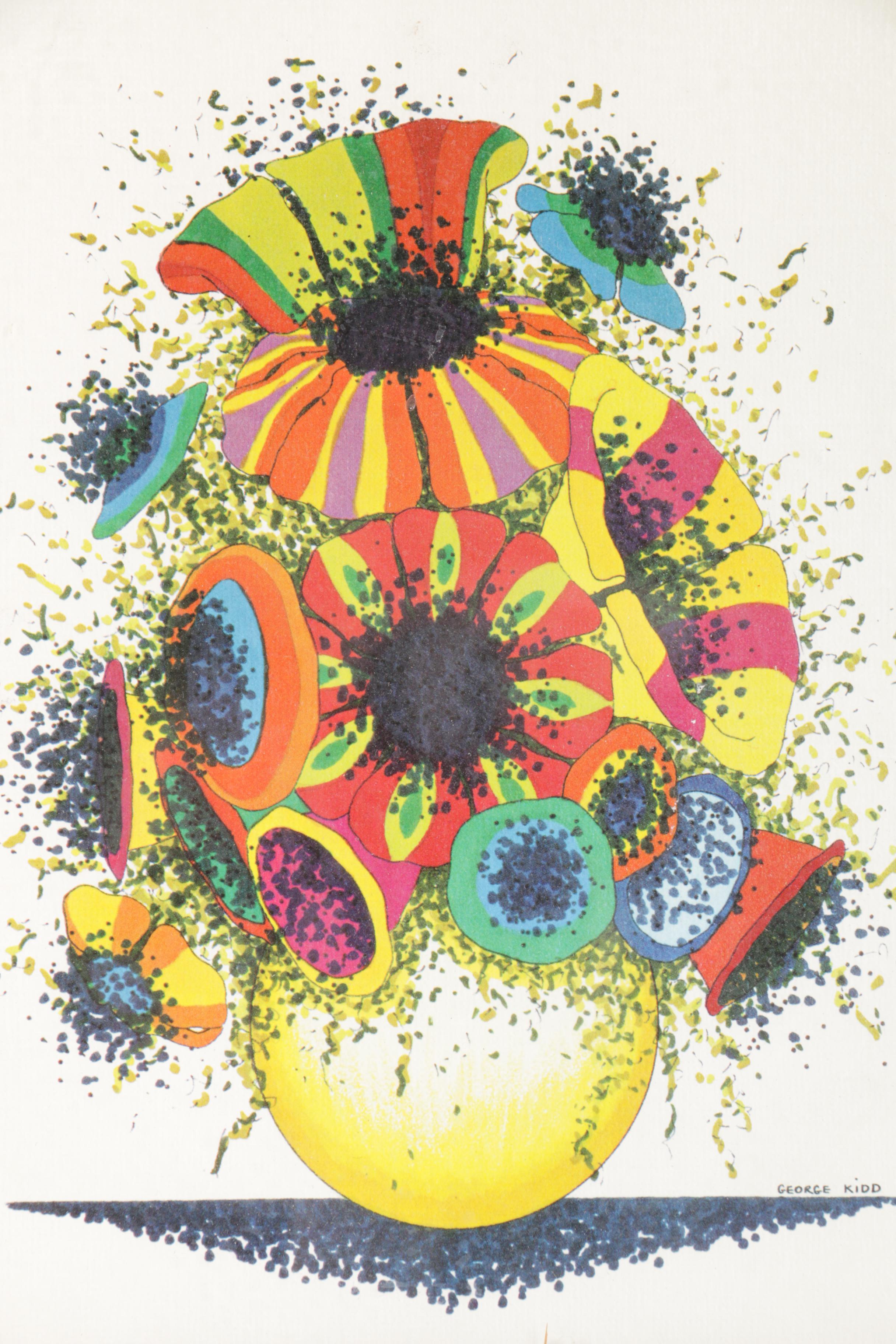 Collection of Reproduction Prints on Canvas