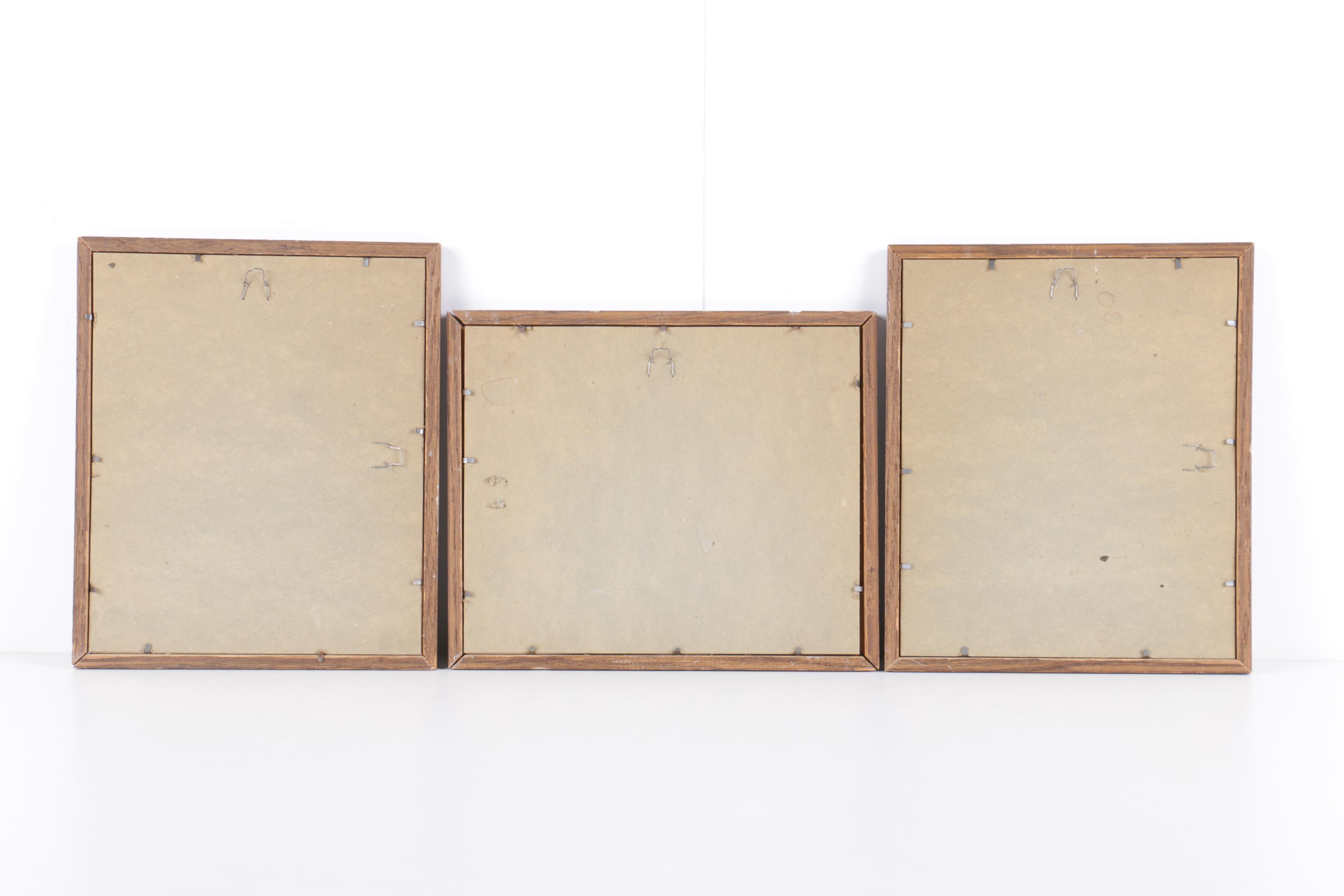 Collection of Reproduction Prints on Canvas