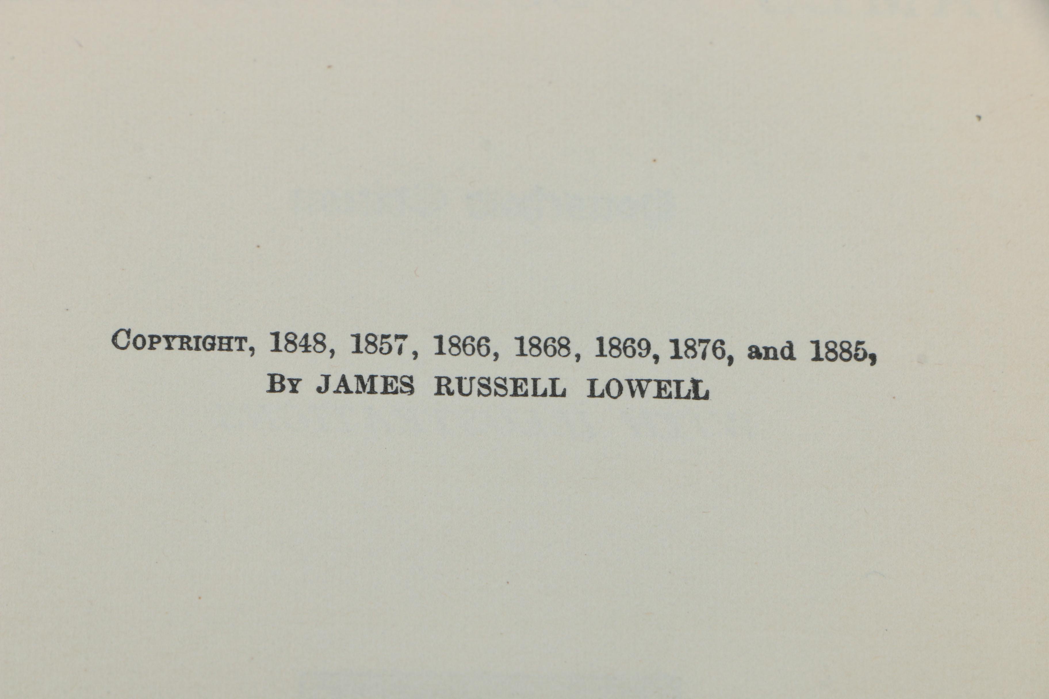 Assorted Antique Hardcover Poetry Books