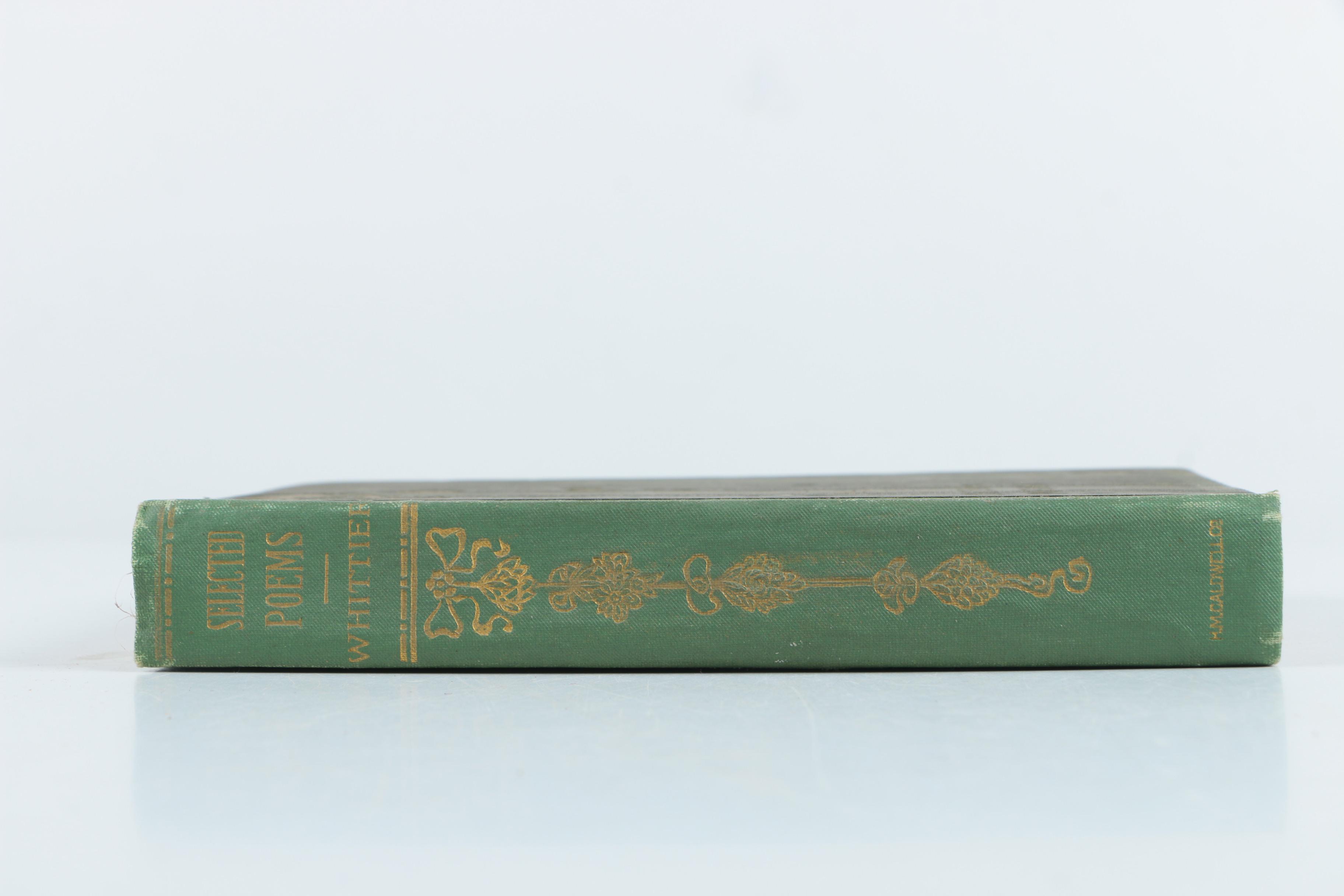 Assorted Antique Hardcover Poetry Books