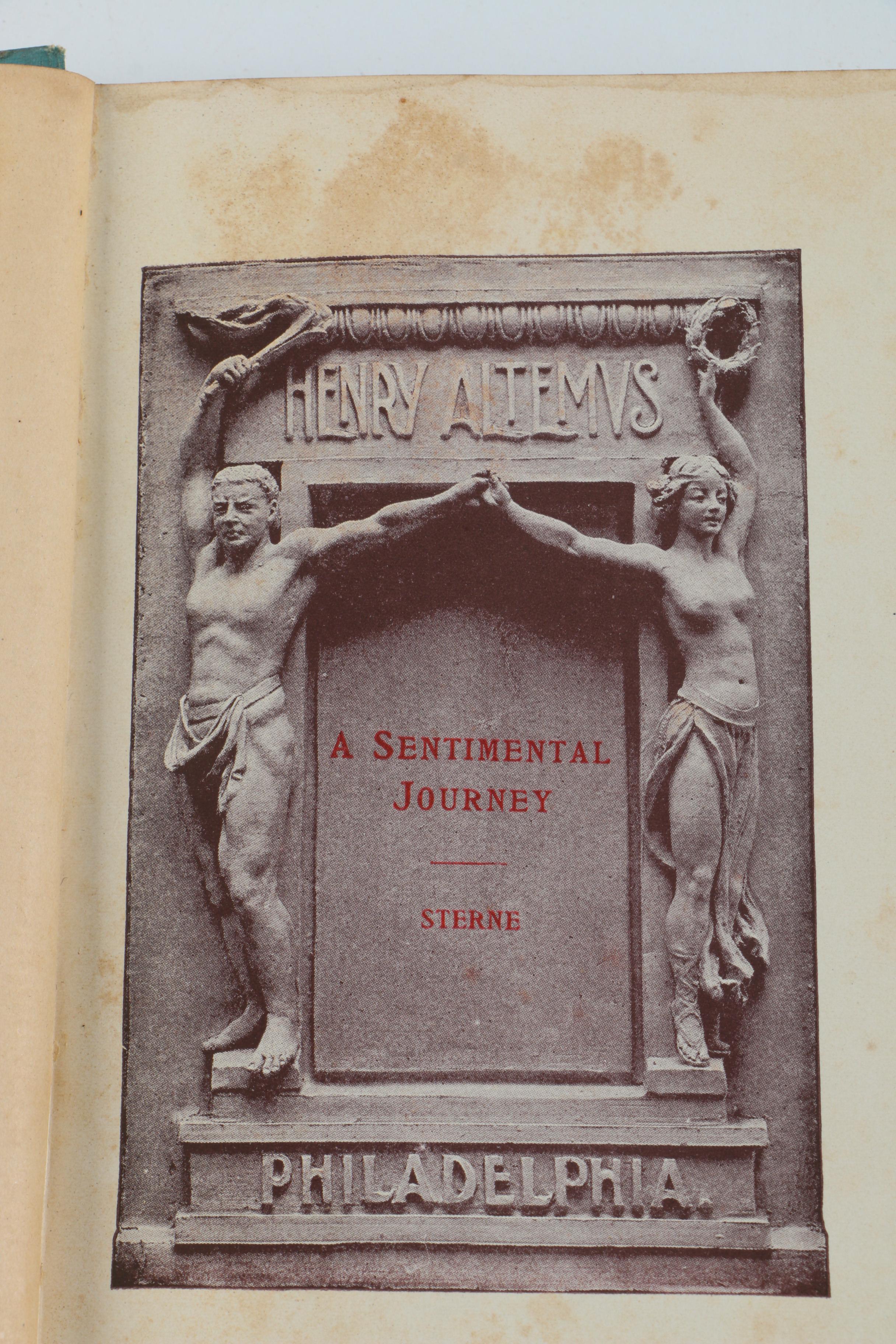 Assorted Antique Hardcover Poetry Books