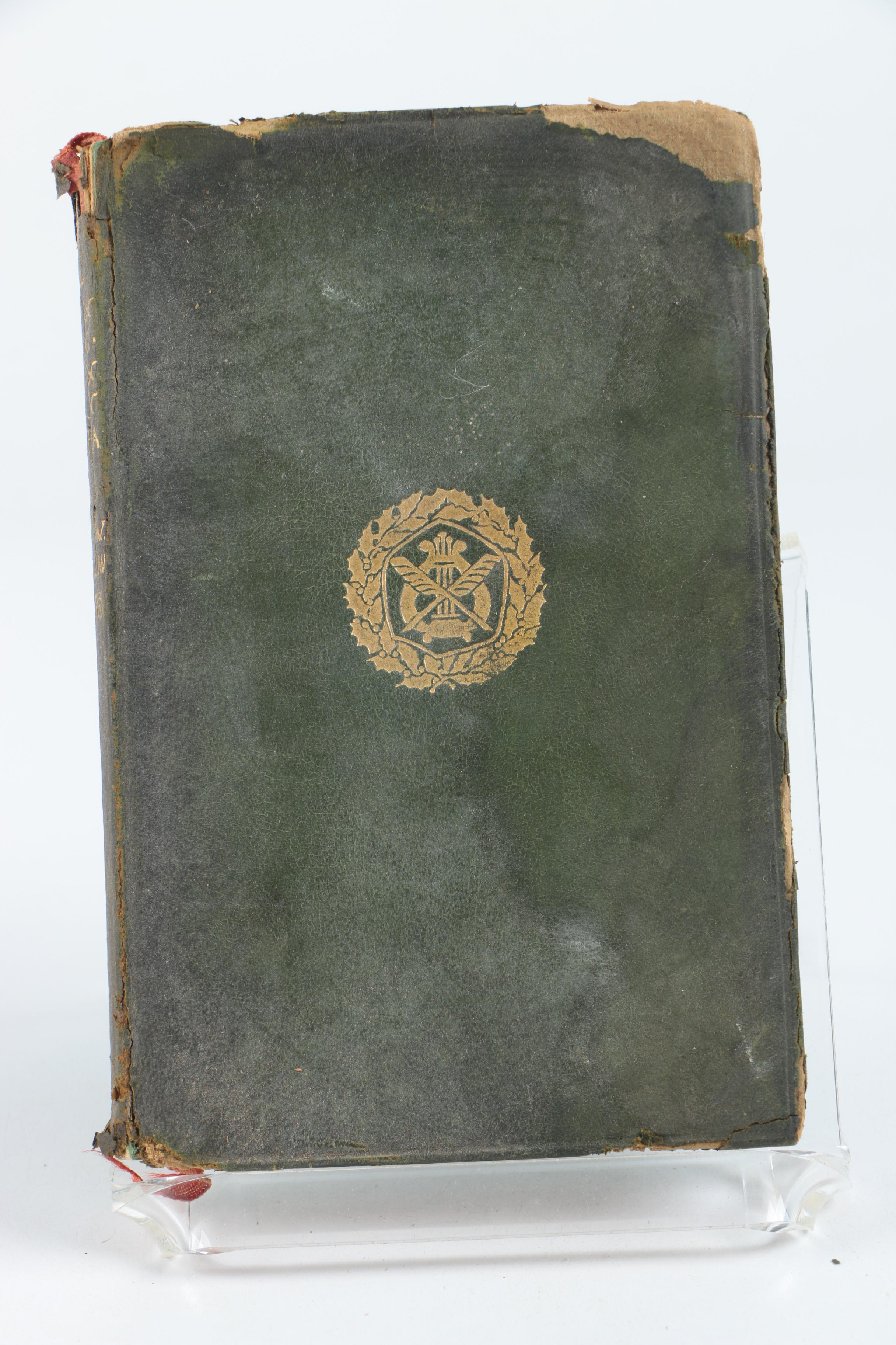 Assorted Antique Hardcover Poetry Books