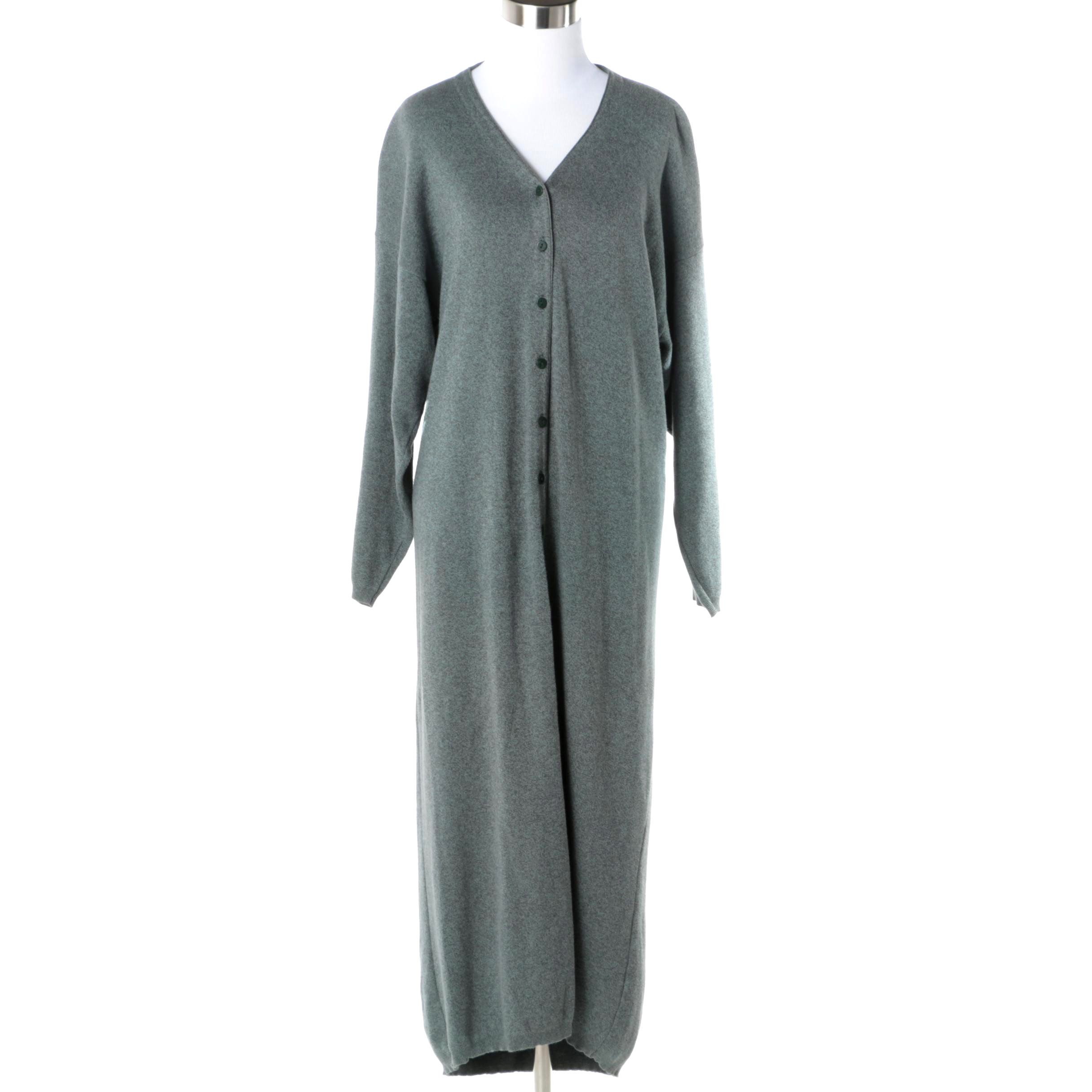 Eileen Fisher Grey Sweater Dress