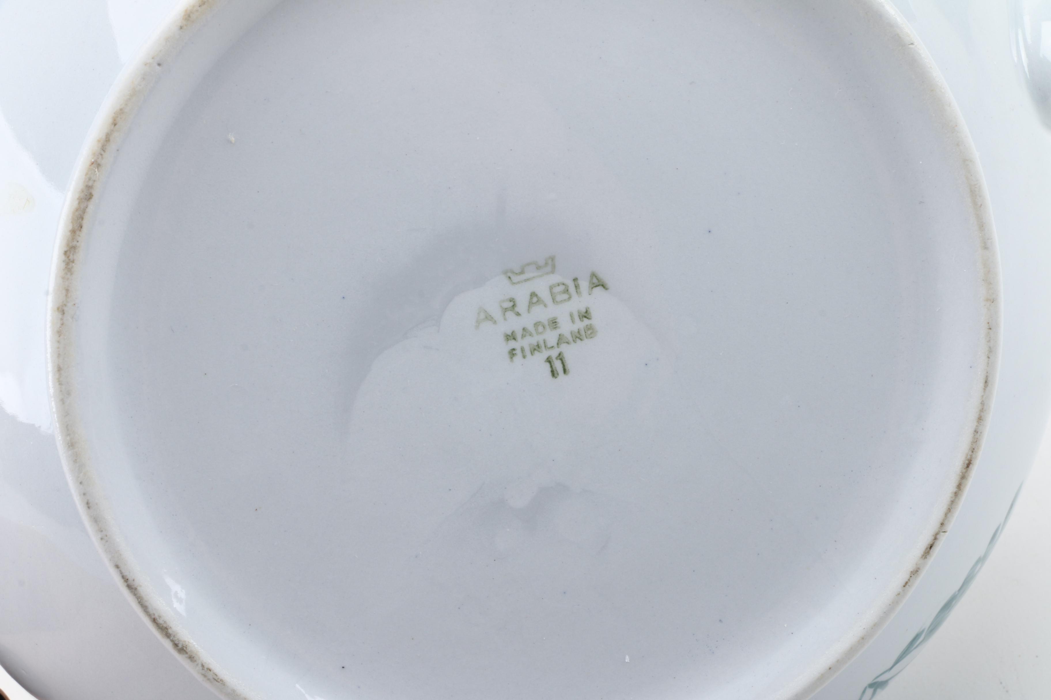 Vintage Finnish Arabia Vegetable Dish