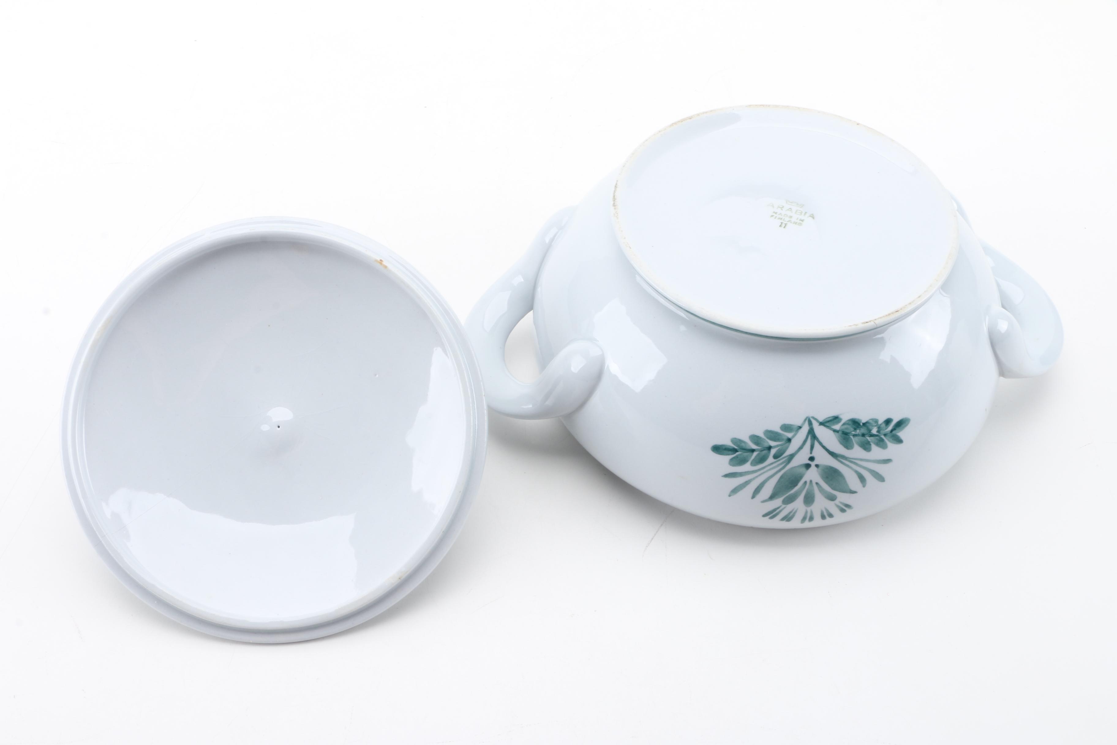 Vintage Finnish Arabia Vegetable Dish