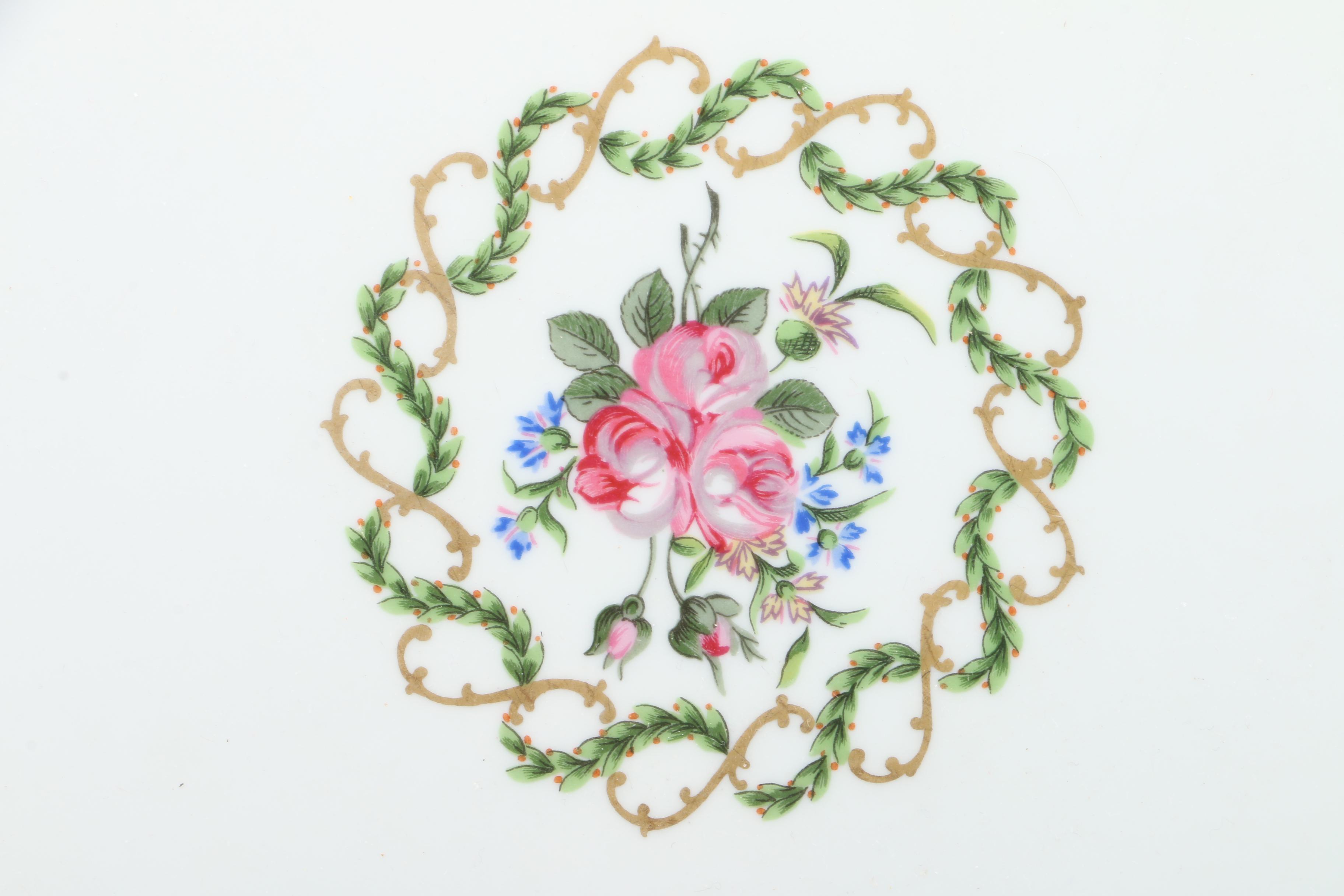 Haviland Limoges "Louveciennes" Porcelain Dinner Plate