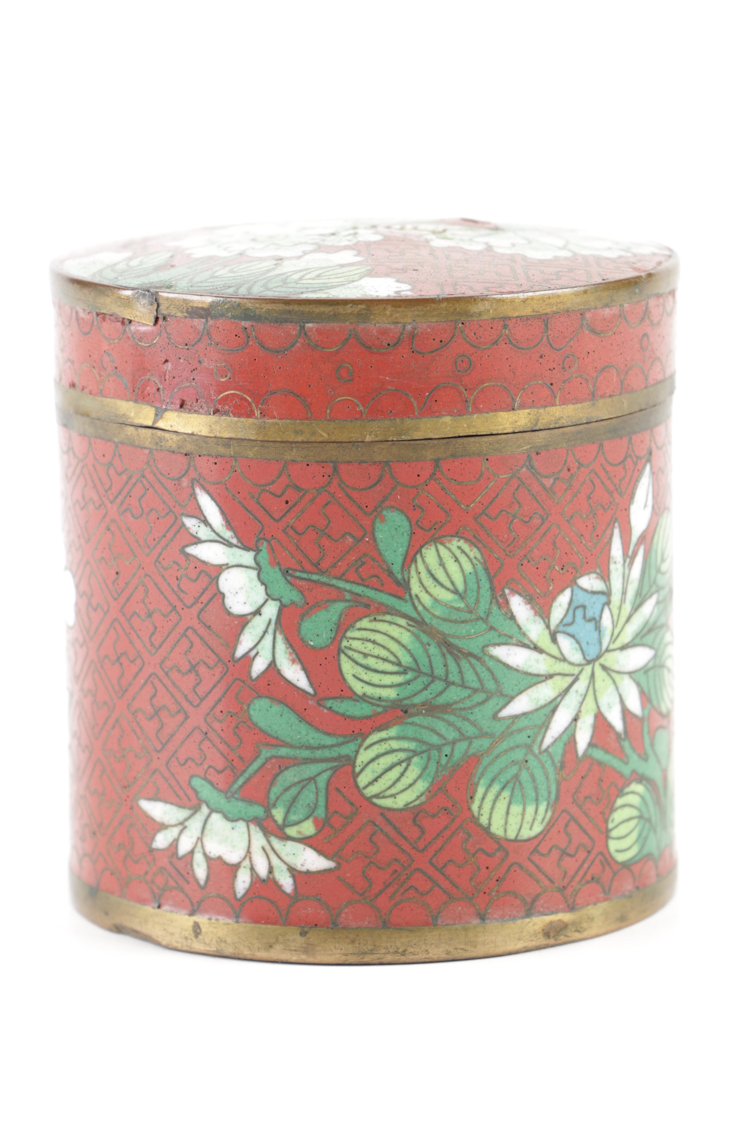 Vintage East Asian Cloisonne Decor