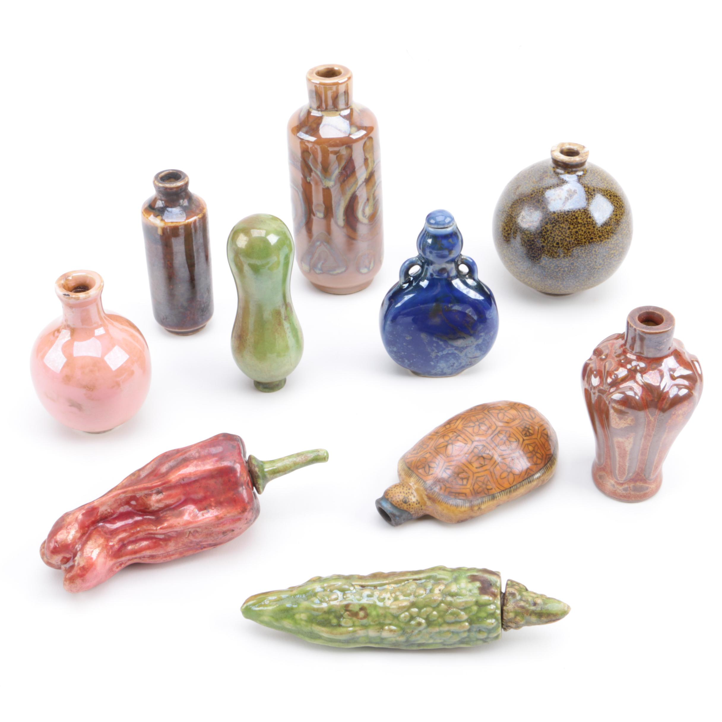 Chinese Porcelain Perfume Bottles