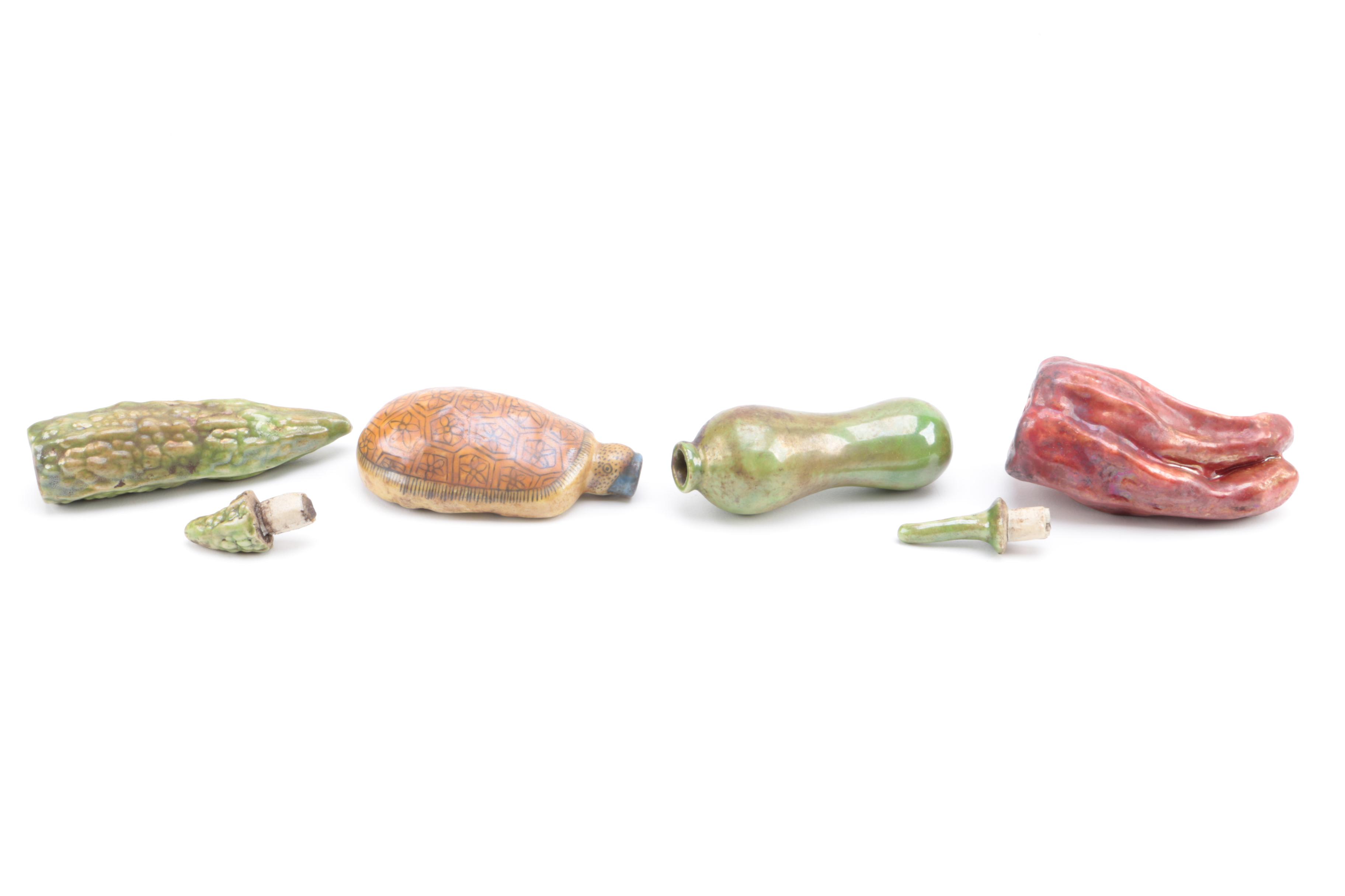 Chinese Porcelain Perfume Bottles