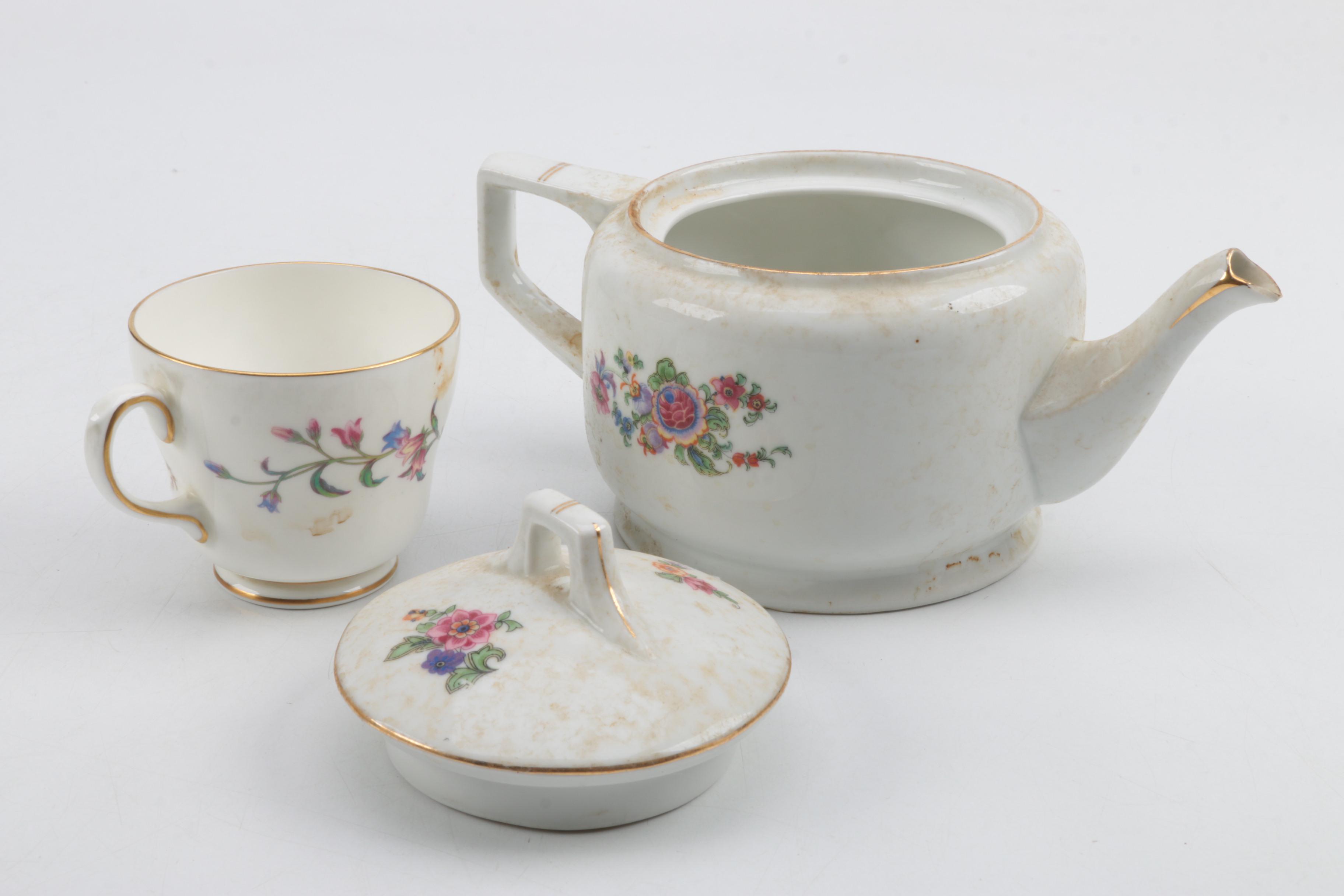Vintage Porcelain Decor and Serveware, Including Royal Crown Derby and Mason's