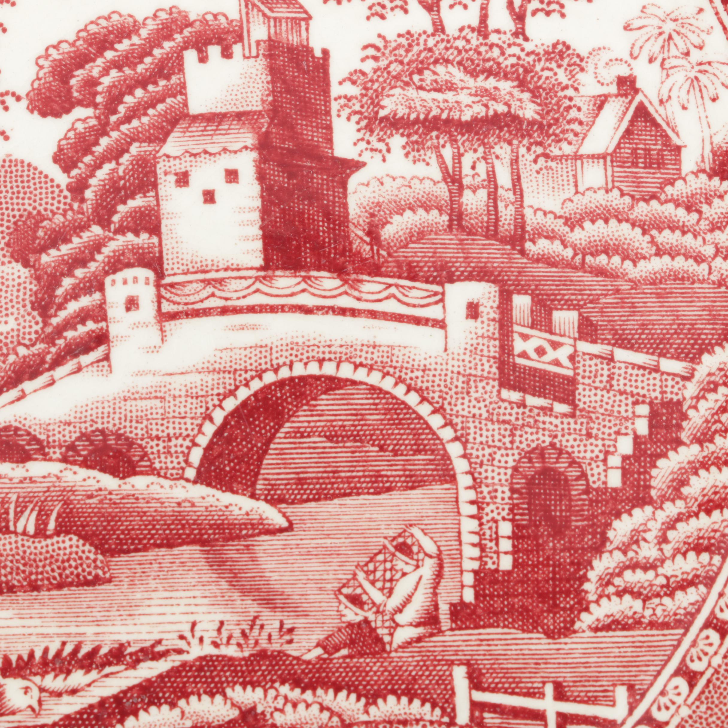 Vintage Copeland Spode "Tower" Bone China Plates